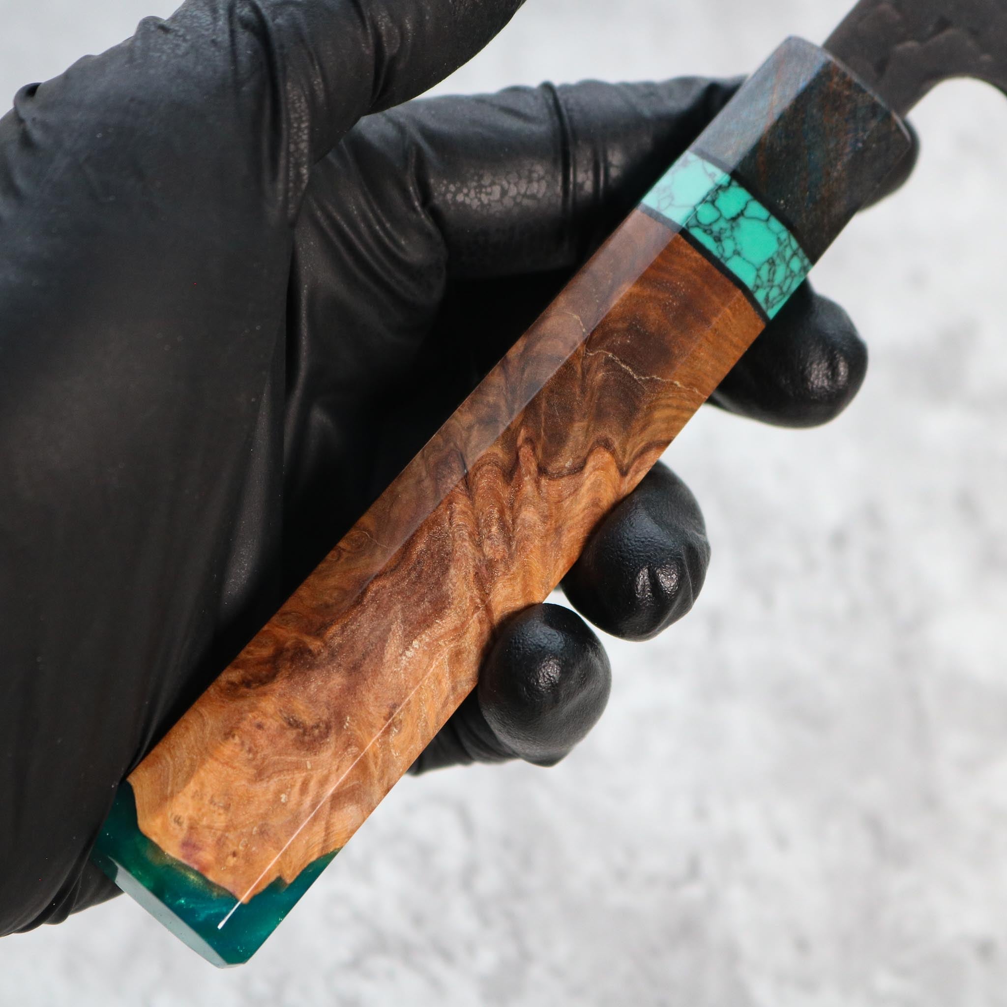 Ittetsu Tsuchime Kurouchi Kiritsuke 215  mm