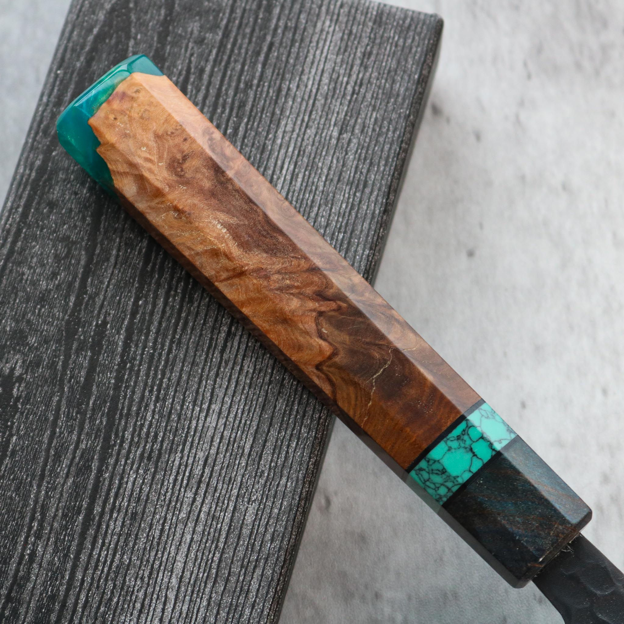 Ittetsu Tsuchime Kurouchi Kiritsuke 215  mm