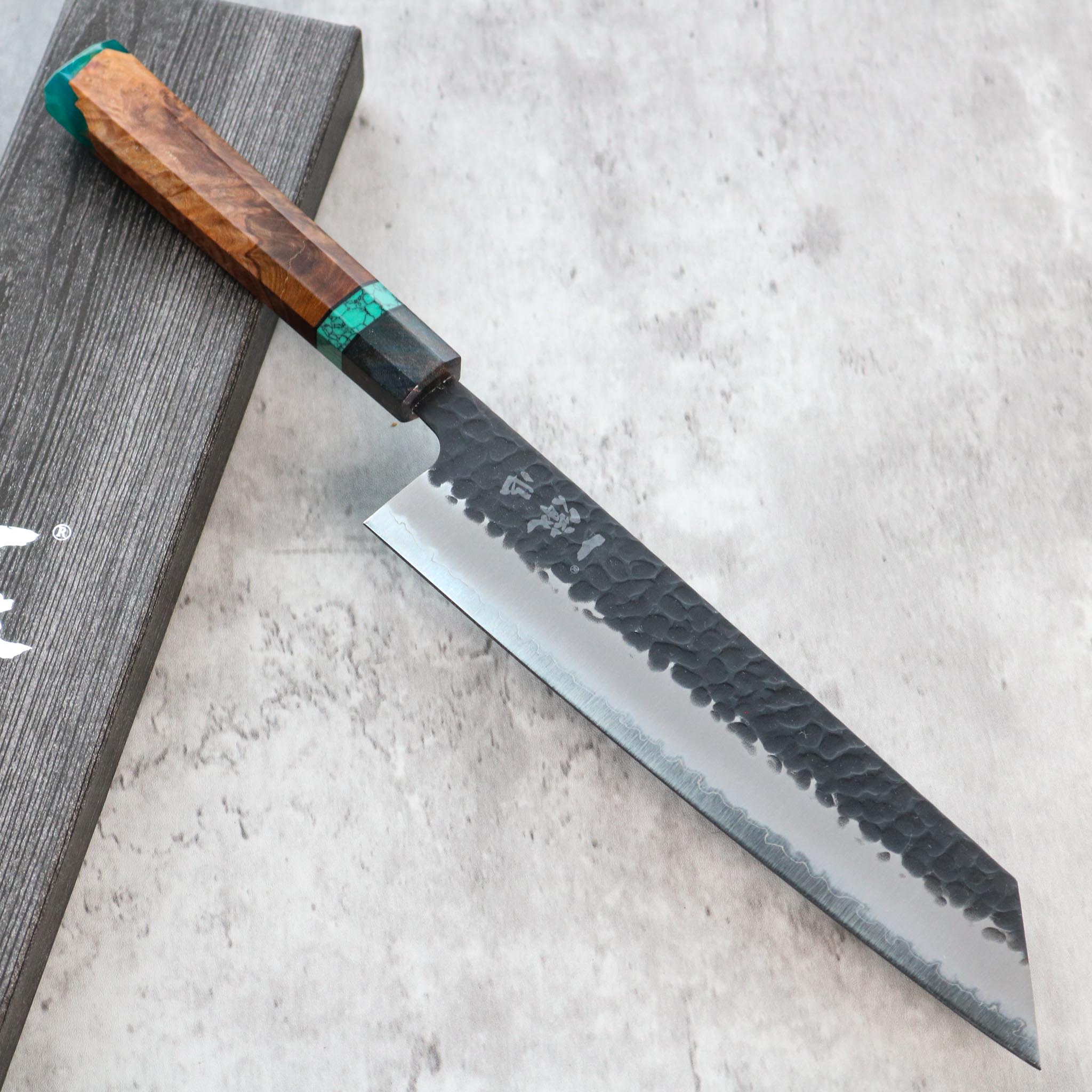 Ittetsu Tsuchime Kurouchi Kiritsuke 215  mm