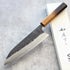 Matsubara Hamono W1 Kurouchi Gyuto 210 mm Burnt Chestnut Handle