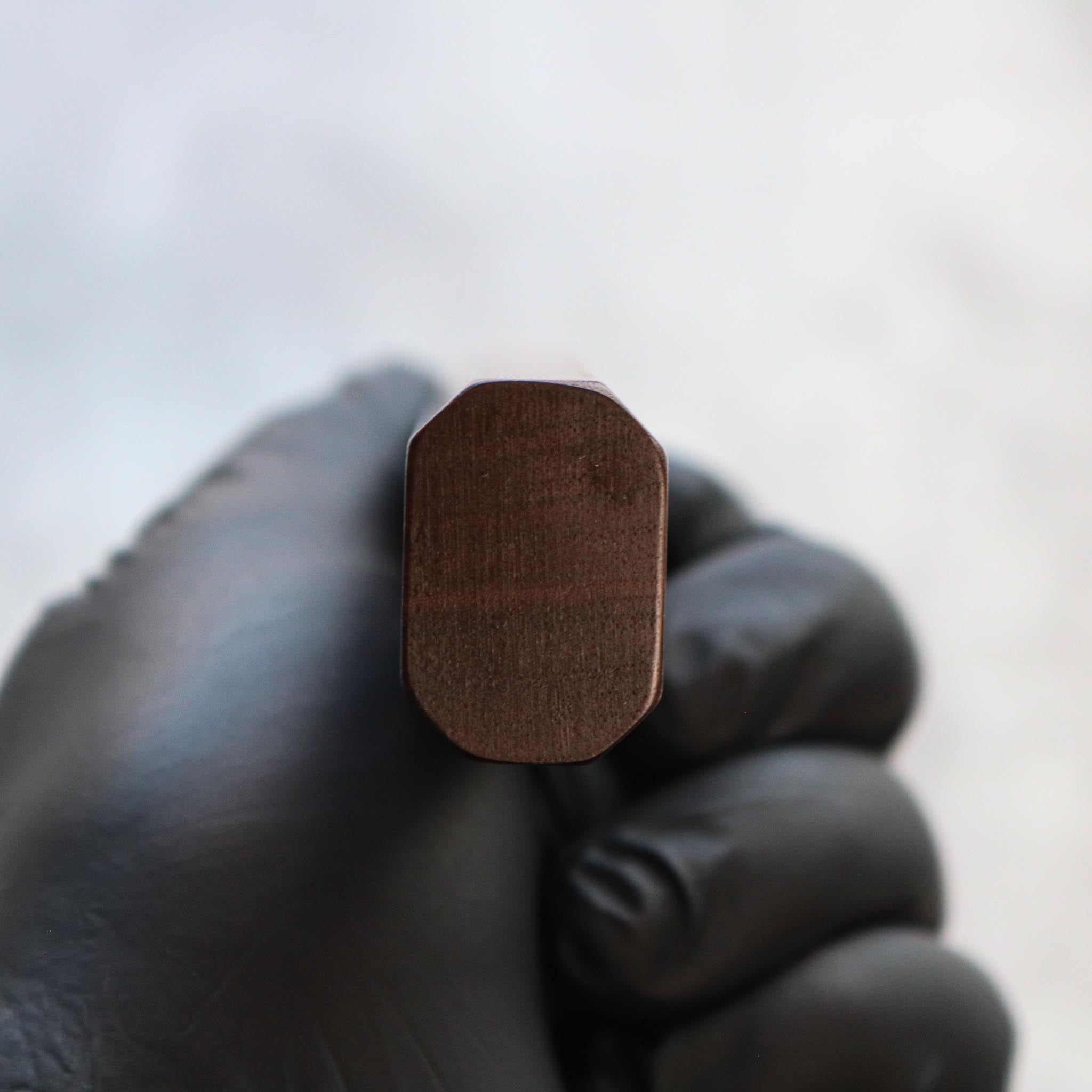 Matsubara Hamono W1 Kurouchi Gyuto 210 mm Walnut and Oak Handle