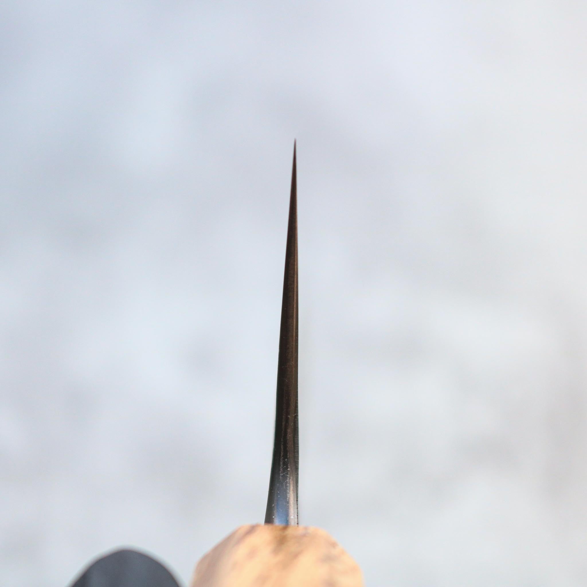 Matsubara Hamono W1 Kurouchi Gyuto 210 mm Walnut and Oak Handle