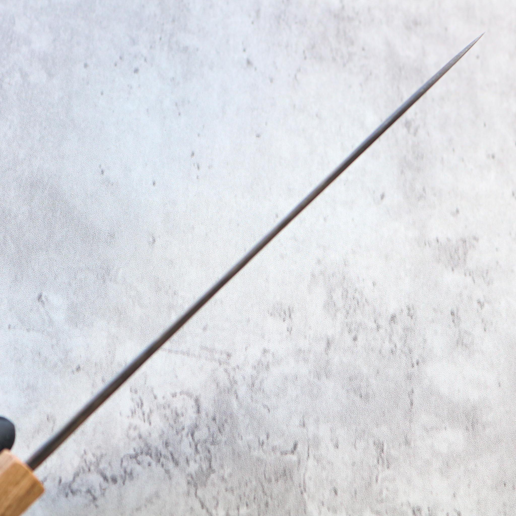 Matsubara Hamono W1 Kurouchi Gyuto 210 mm Walnut and Oak Handle