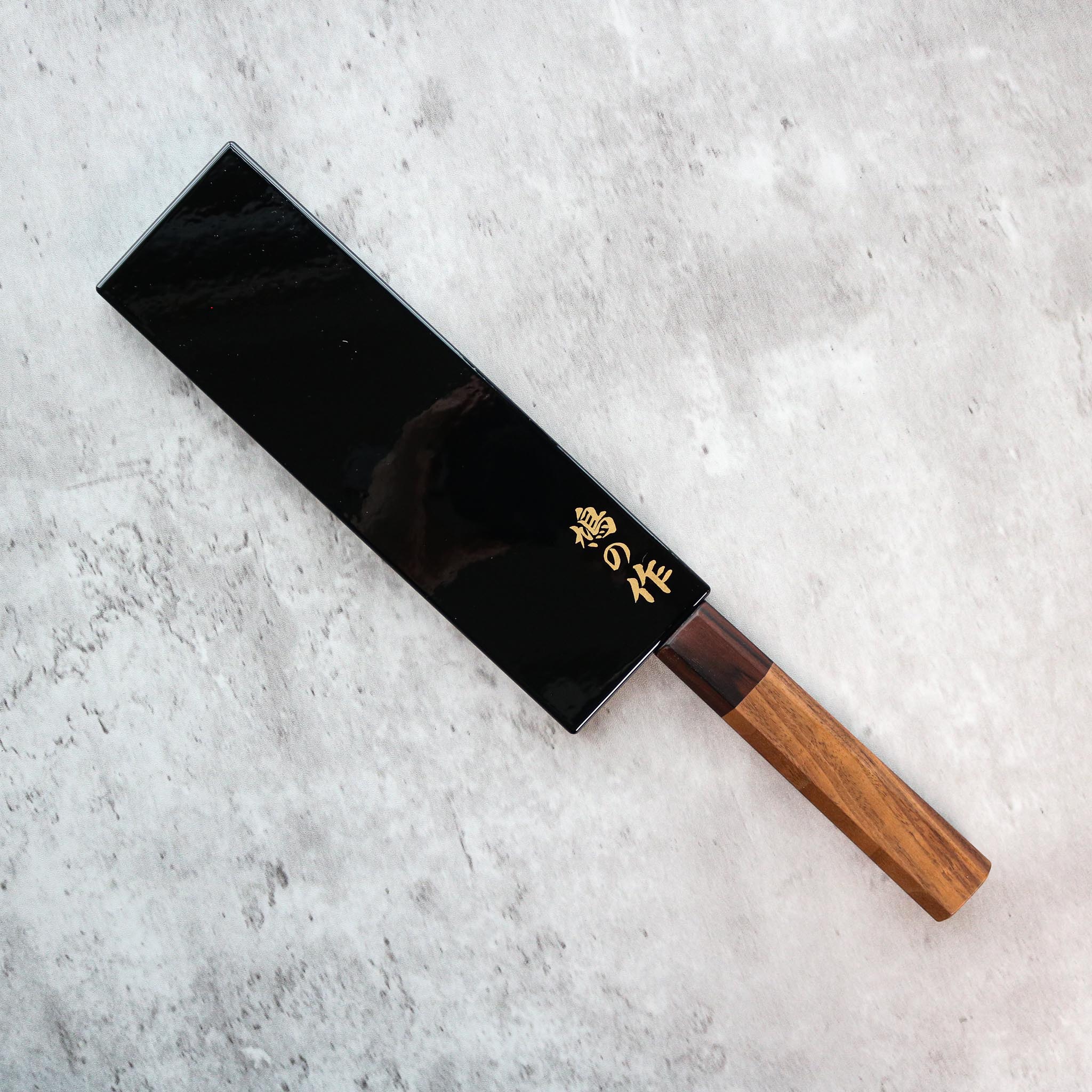 Hatono Saya Black lacquer Bunka