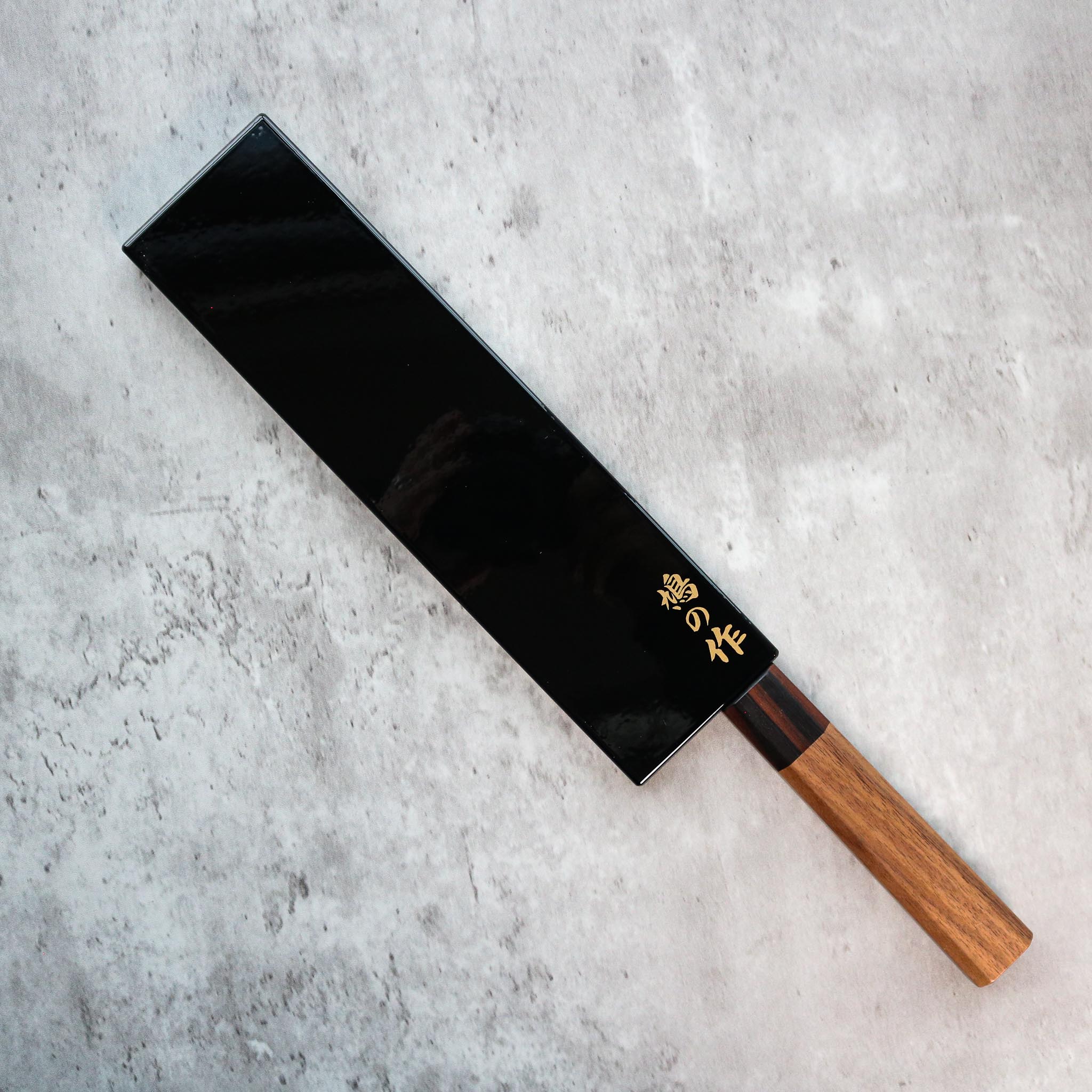 Hatono Saya Black Lacquer Gyuto