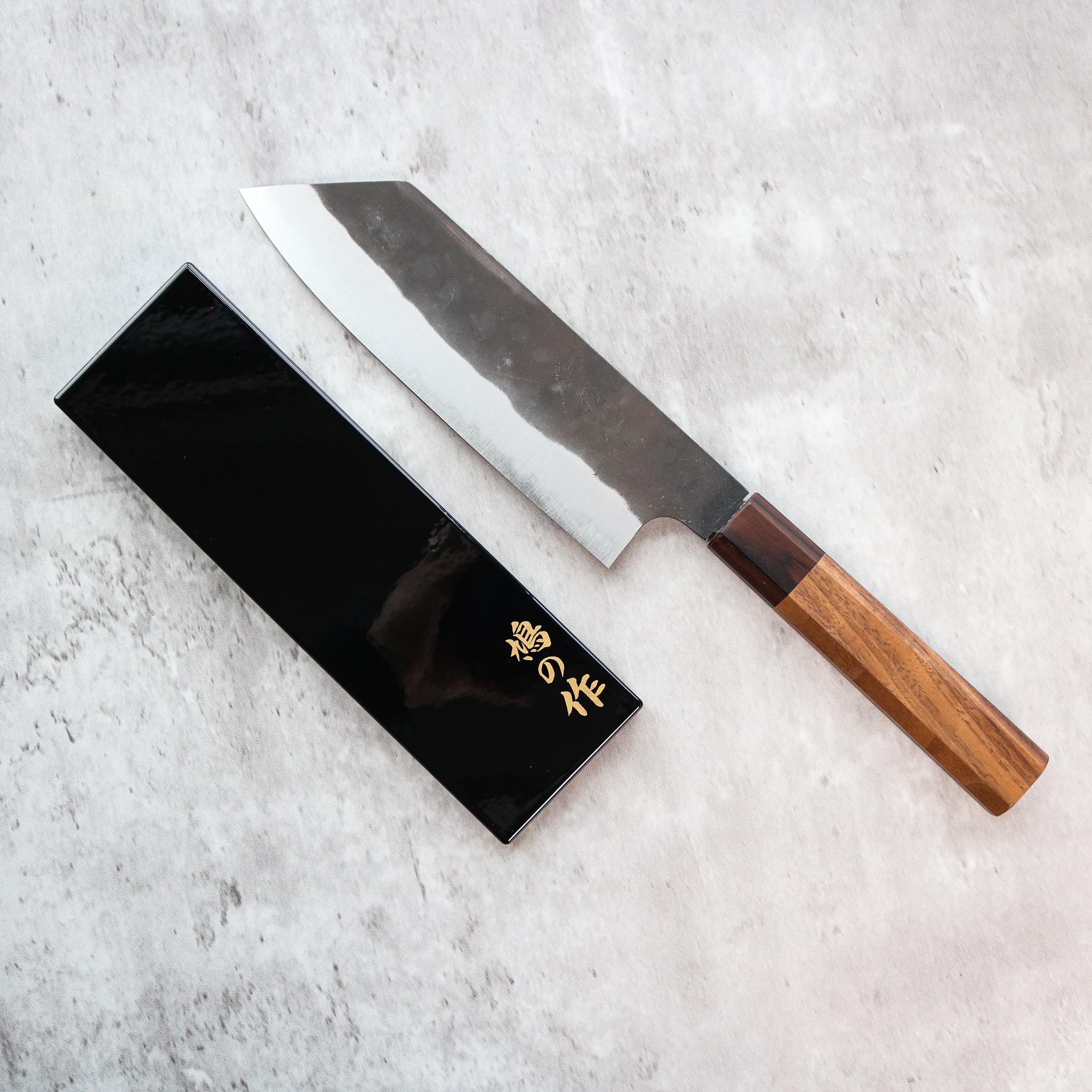 Hatono Saya Black lacquer Bunka