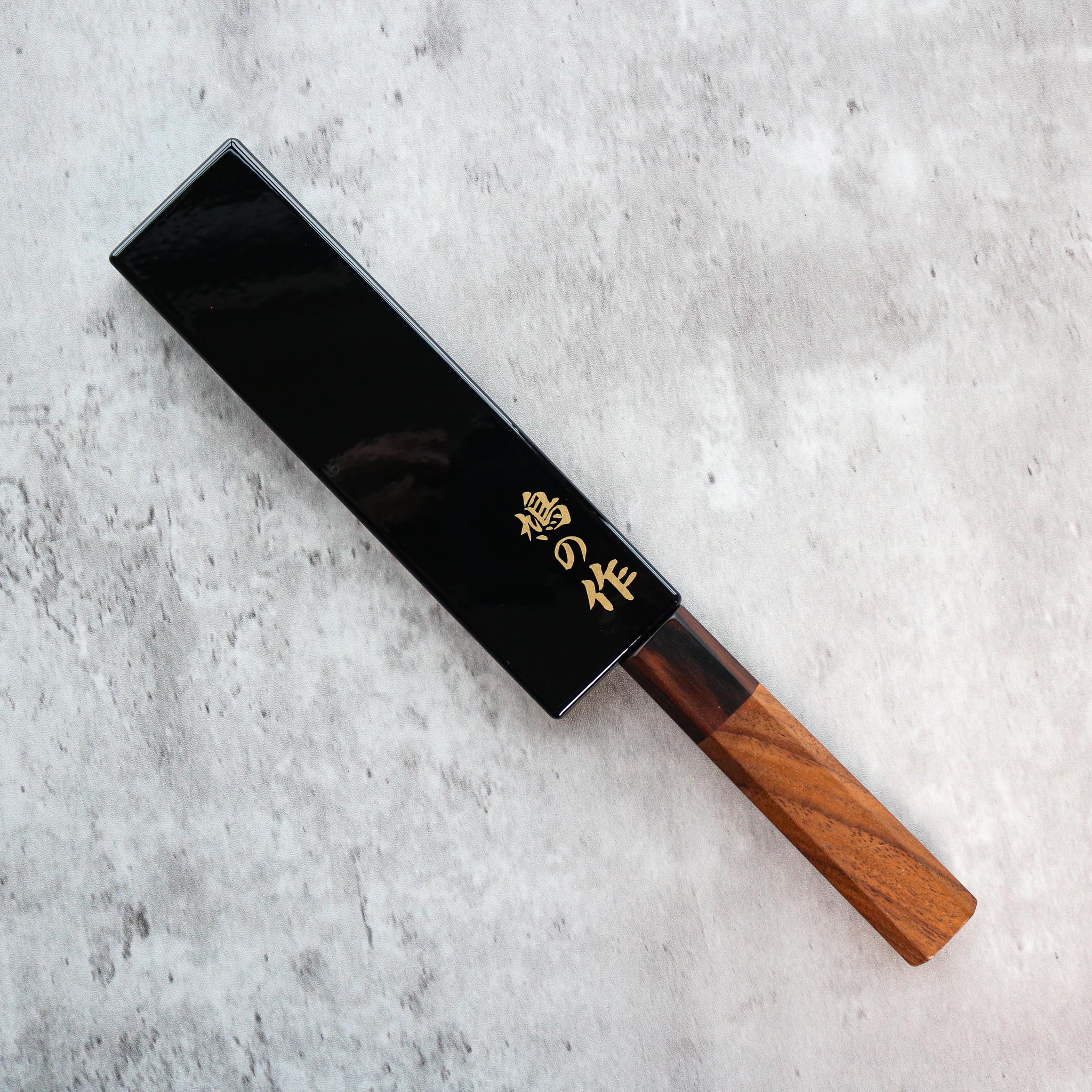 Hatono Saya Black Lacquer Petty