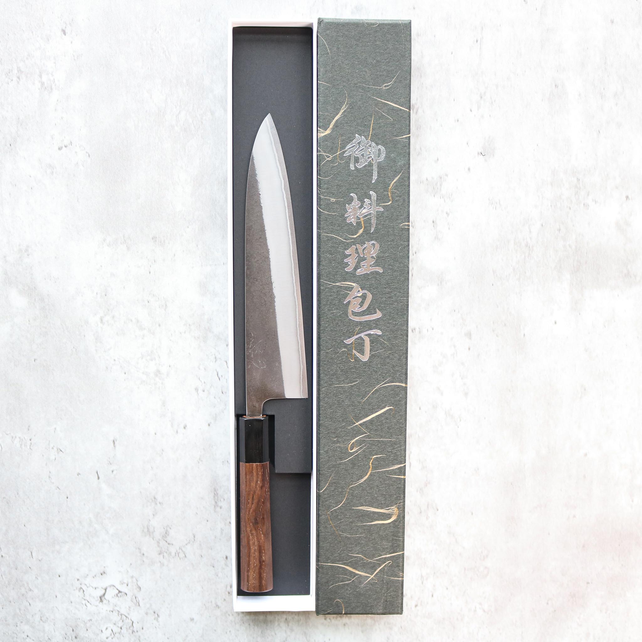 Hatsukokoro Yoshikane Kurouchi W2 Gyuto 210 mm
