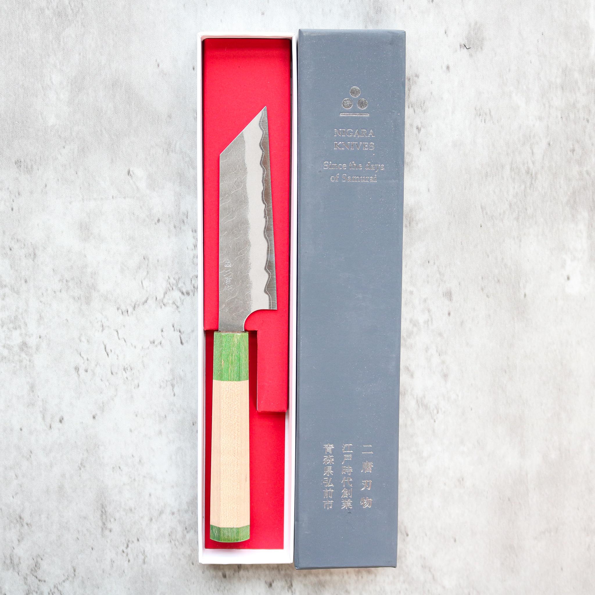 Nigara Hamono AS Tsuchime Migaki Kiri Petty 110 mm