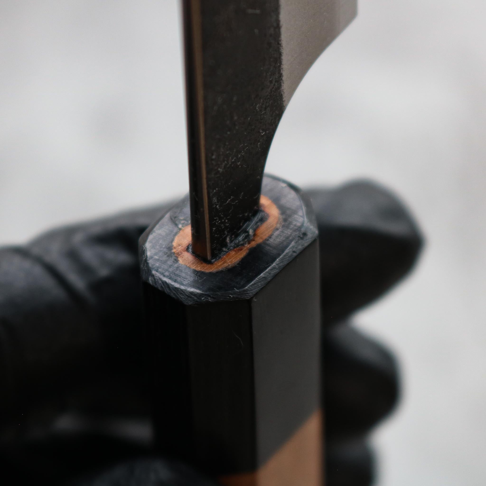 Yoshimi Kato Kurouchi Petty 120 mm