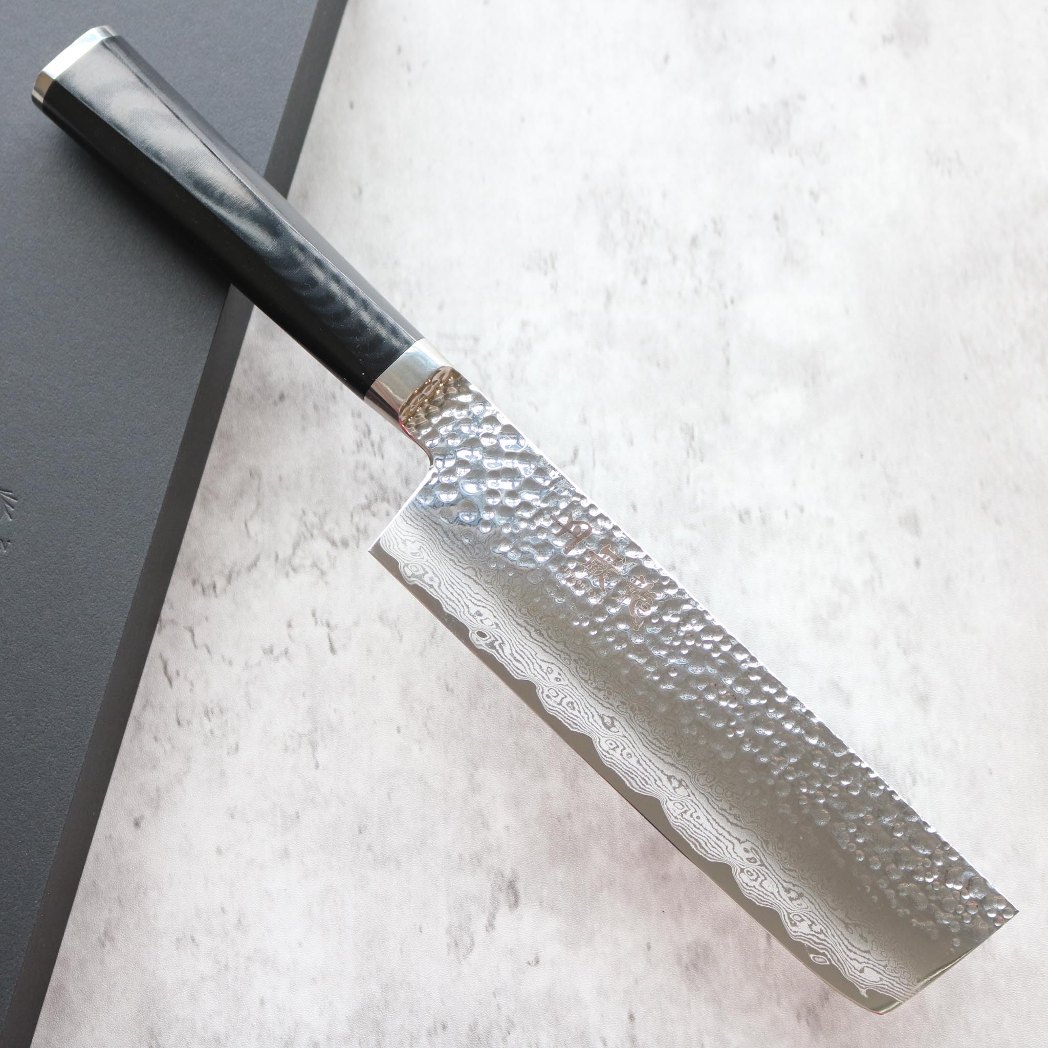 Ryusen Hamono Tangan-ryu Micarta Nakiri 165 mm S&D