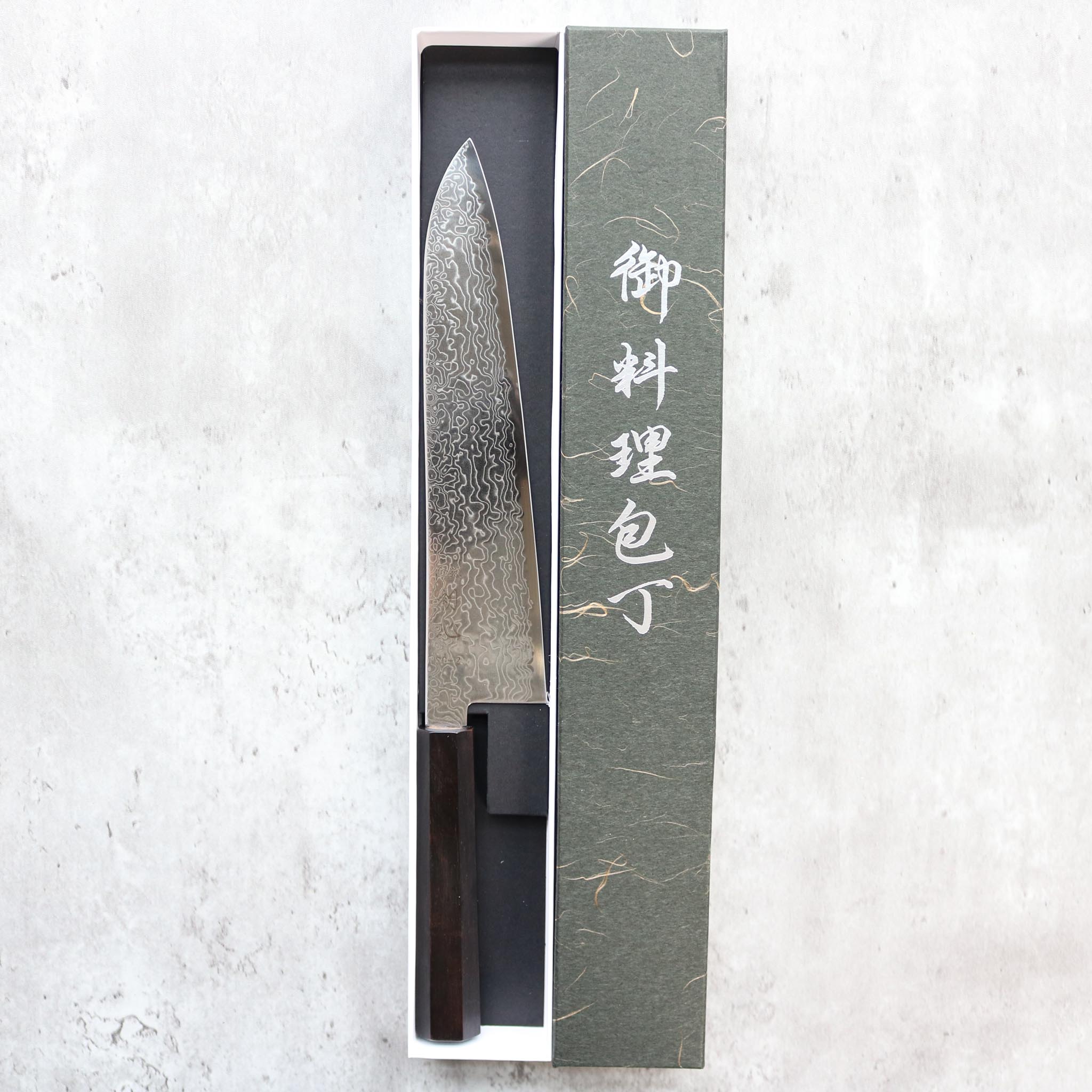 Hatsukokoro Ryuhyo SG2 Gyuto 210 mm