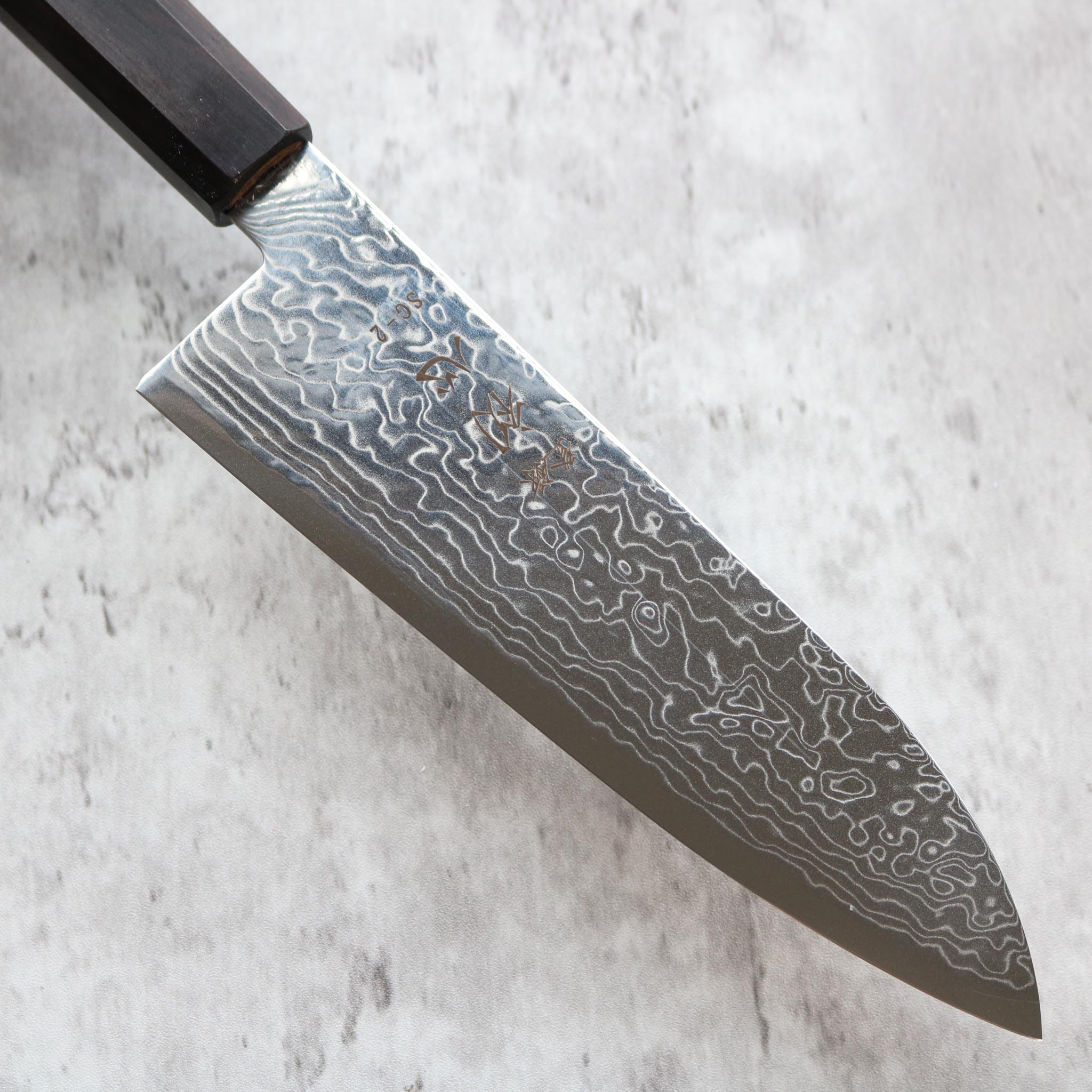 Hatsukokoro Ryuhyo SG2 Santoku 175 mm
