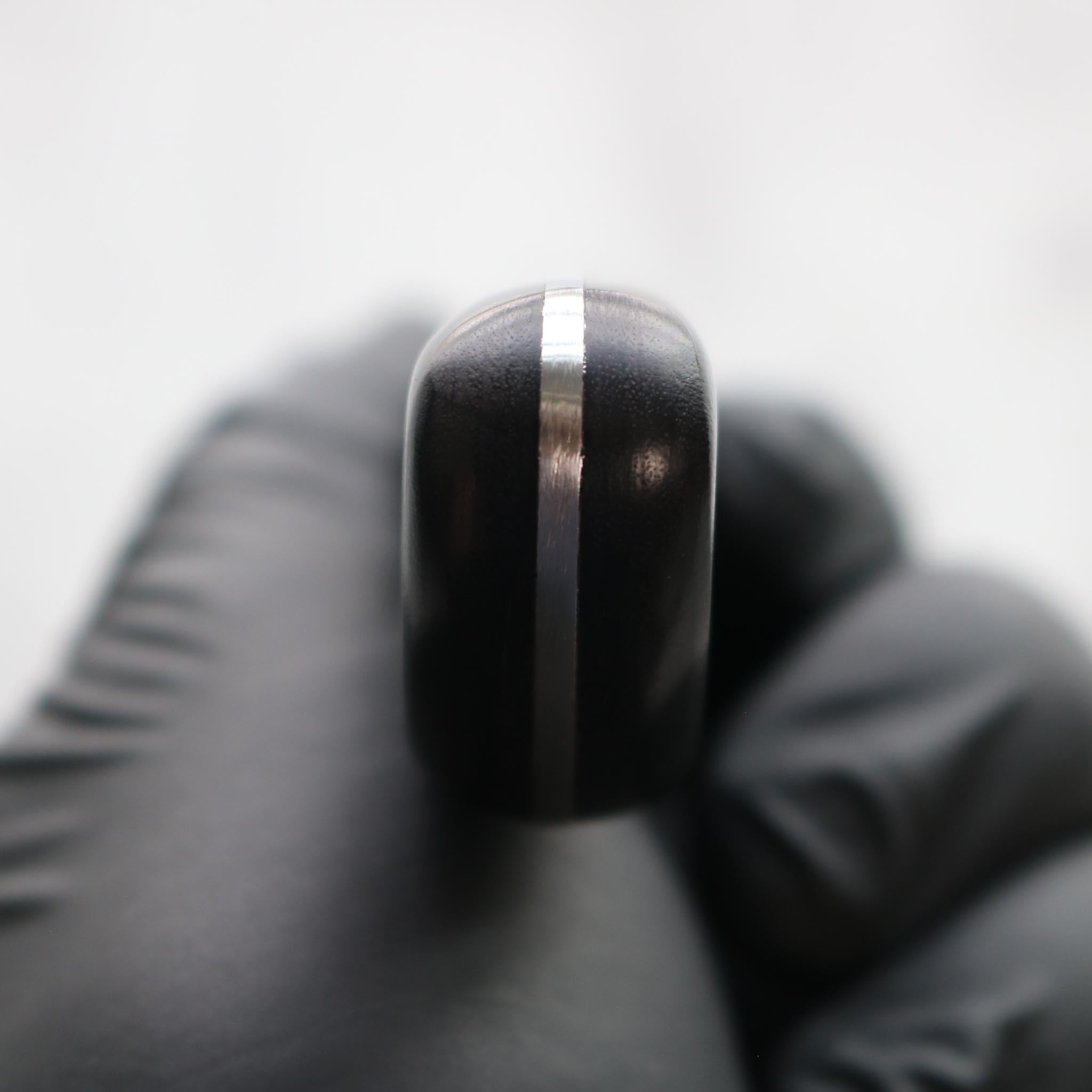 Tsunehisa Migaki AUS8 Santoku 180 mm Black Handle