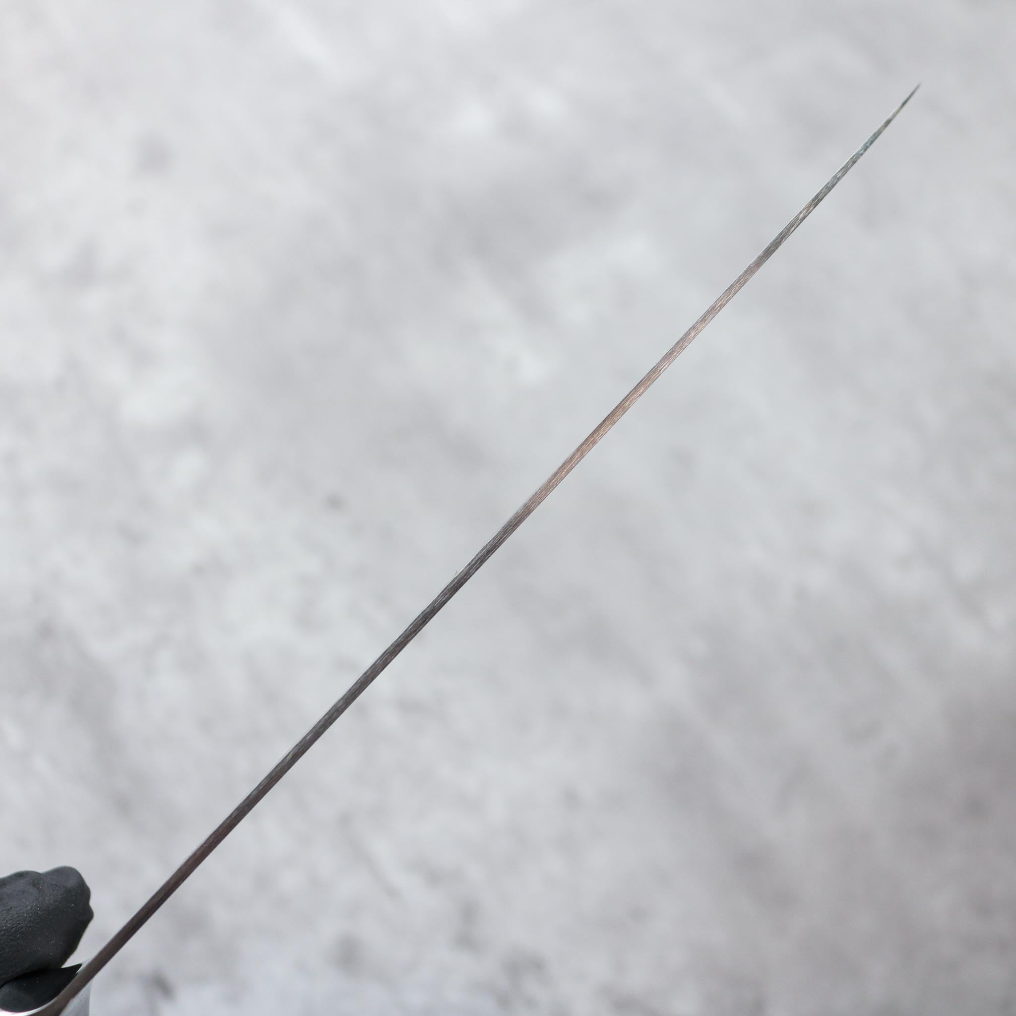 Tsunehisa Migaki AUS8 Santoku 180 mm Black Handle