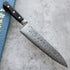 Tsunehisa AUS10 Damascus Gyuto 210 mm Black Handle