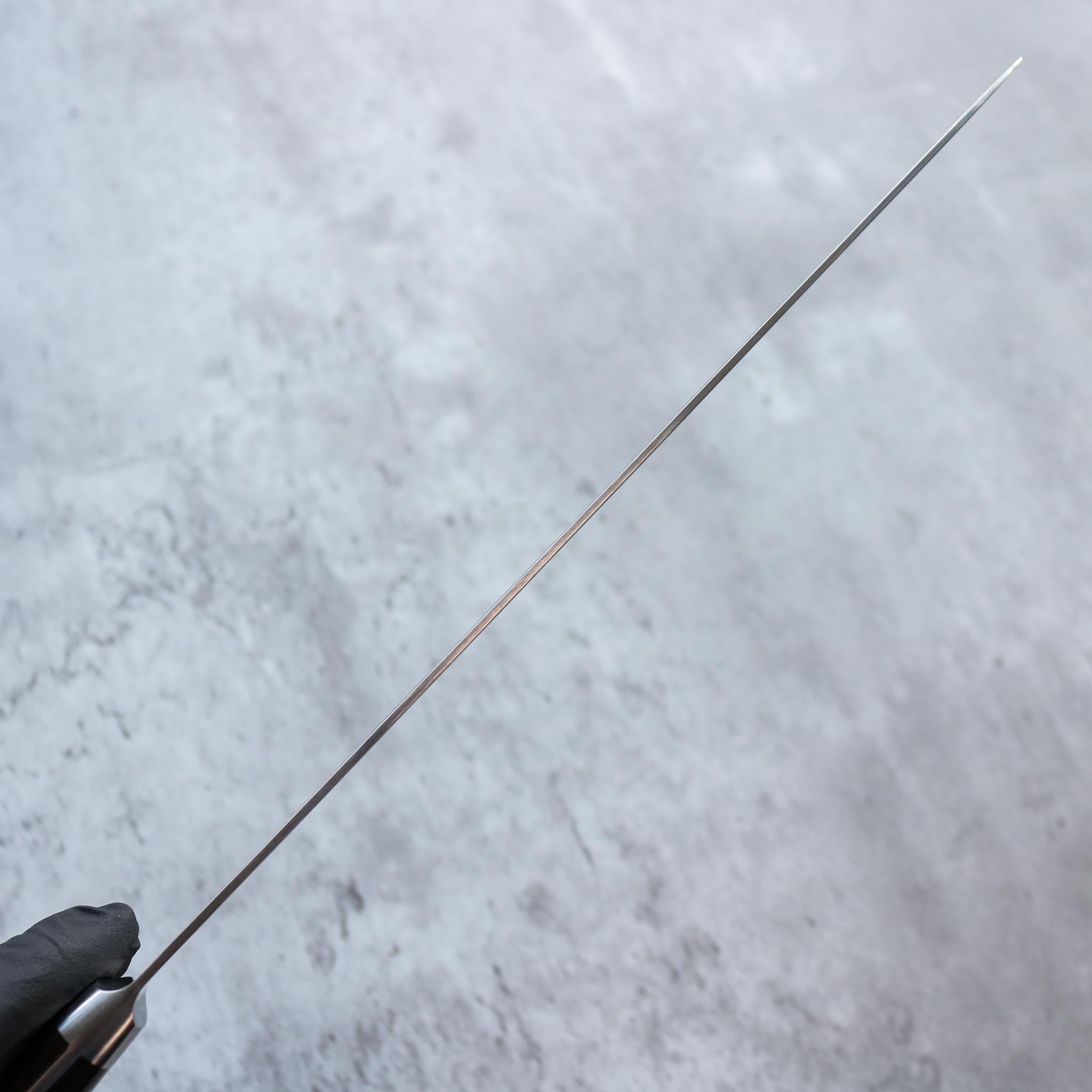 Tsunehisa AUS10 Damascus Sujihiki 240 mm Brown Handle