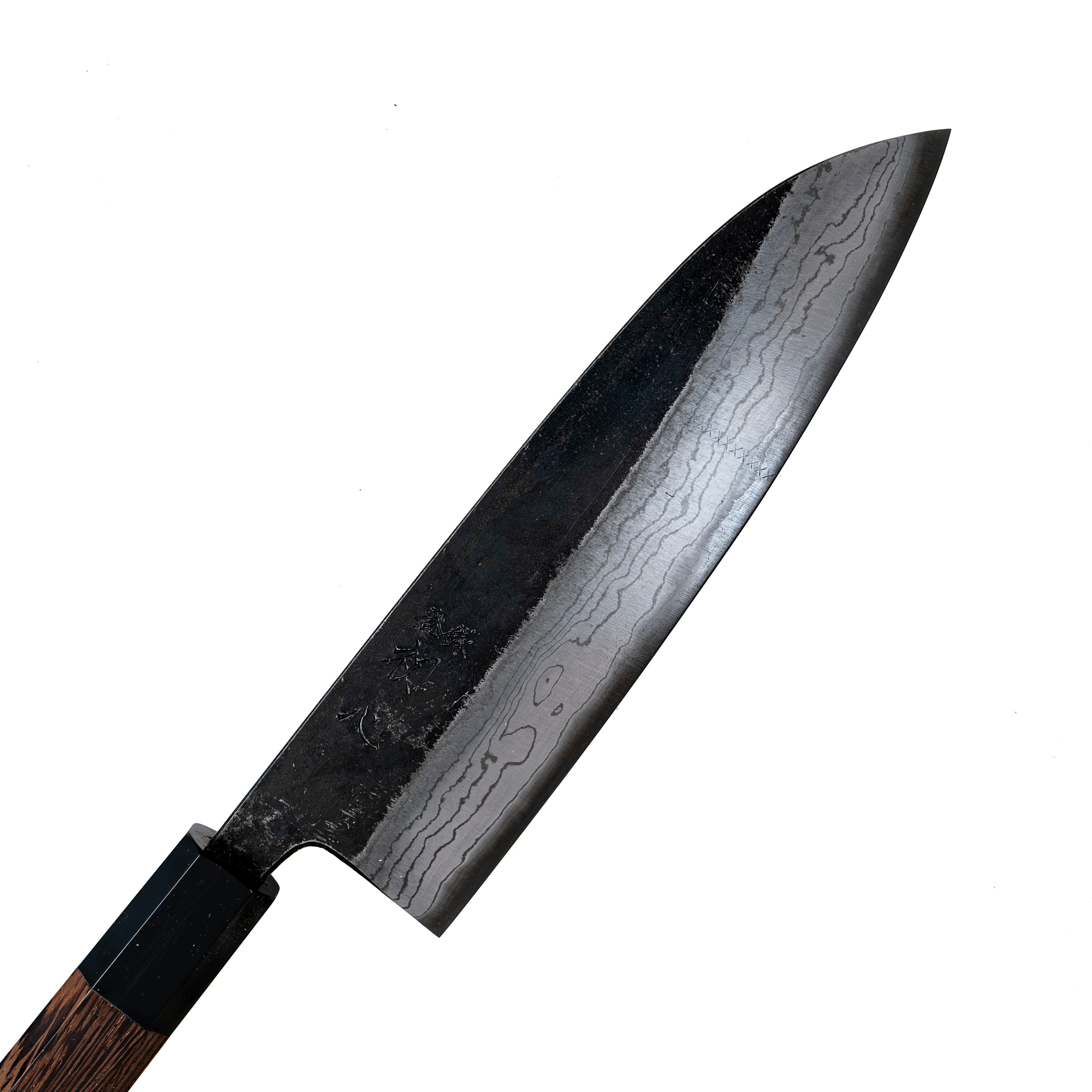 Hatsukokoro Kurouchi Santoku 180mm