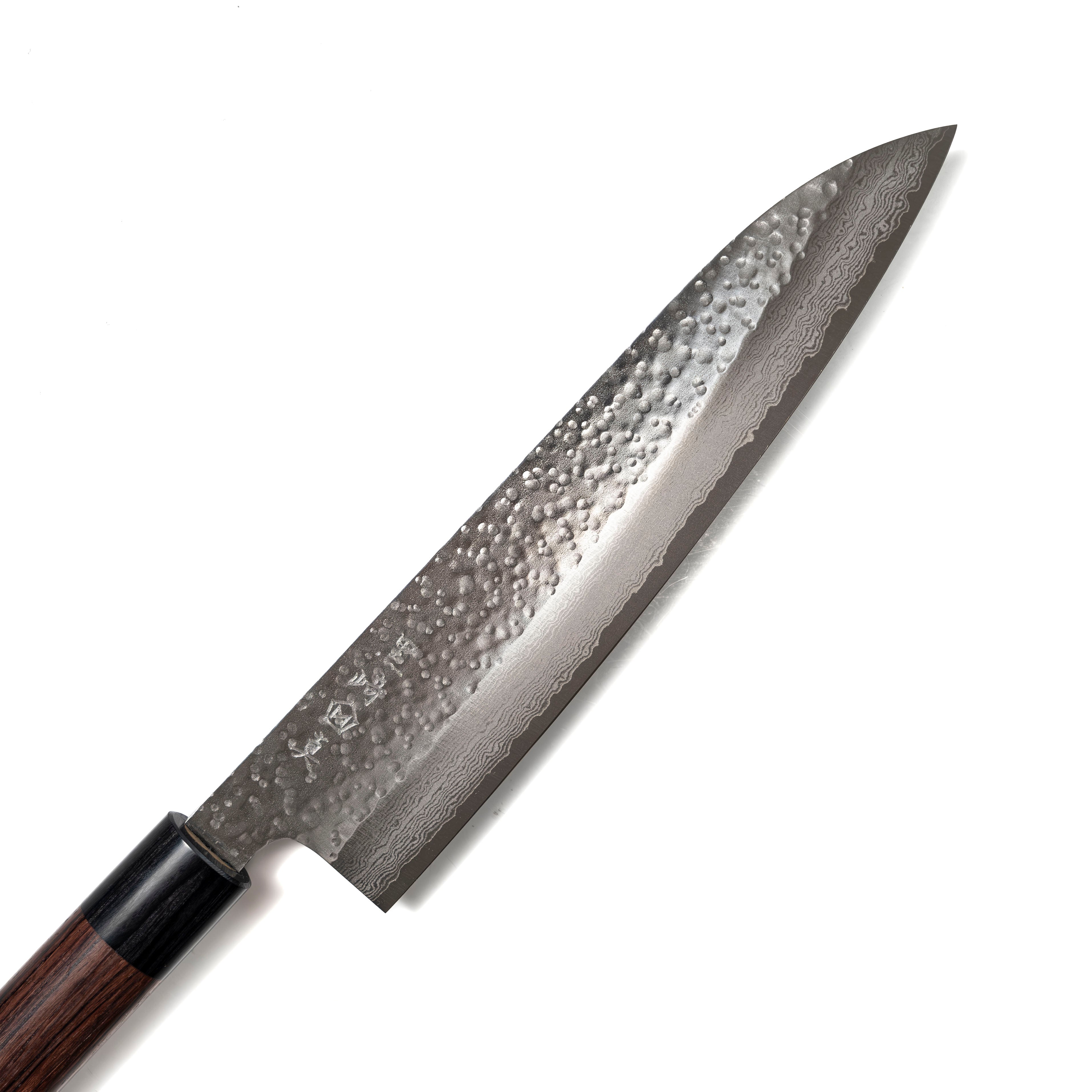 Makoto Kurosaki Damascus Tsuchime Gyuto 210 mm