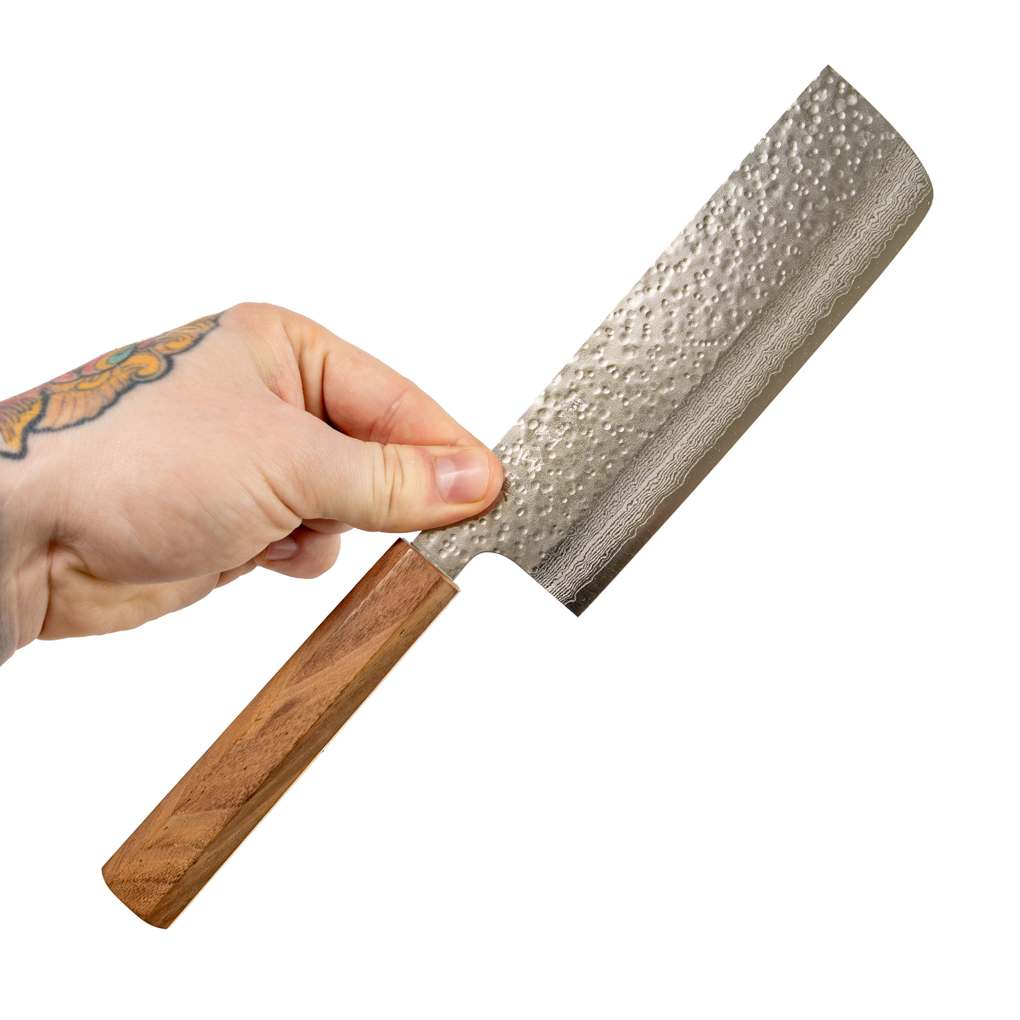 Makoto Kurosaki Damascus Tsuchime Nakiri 165 mm