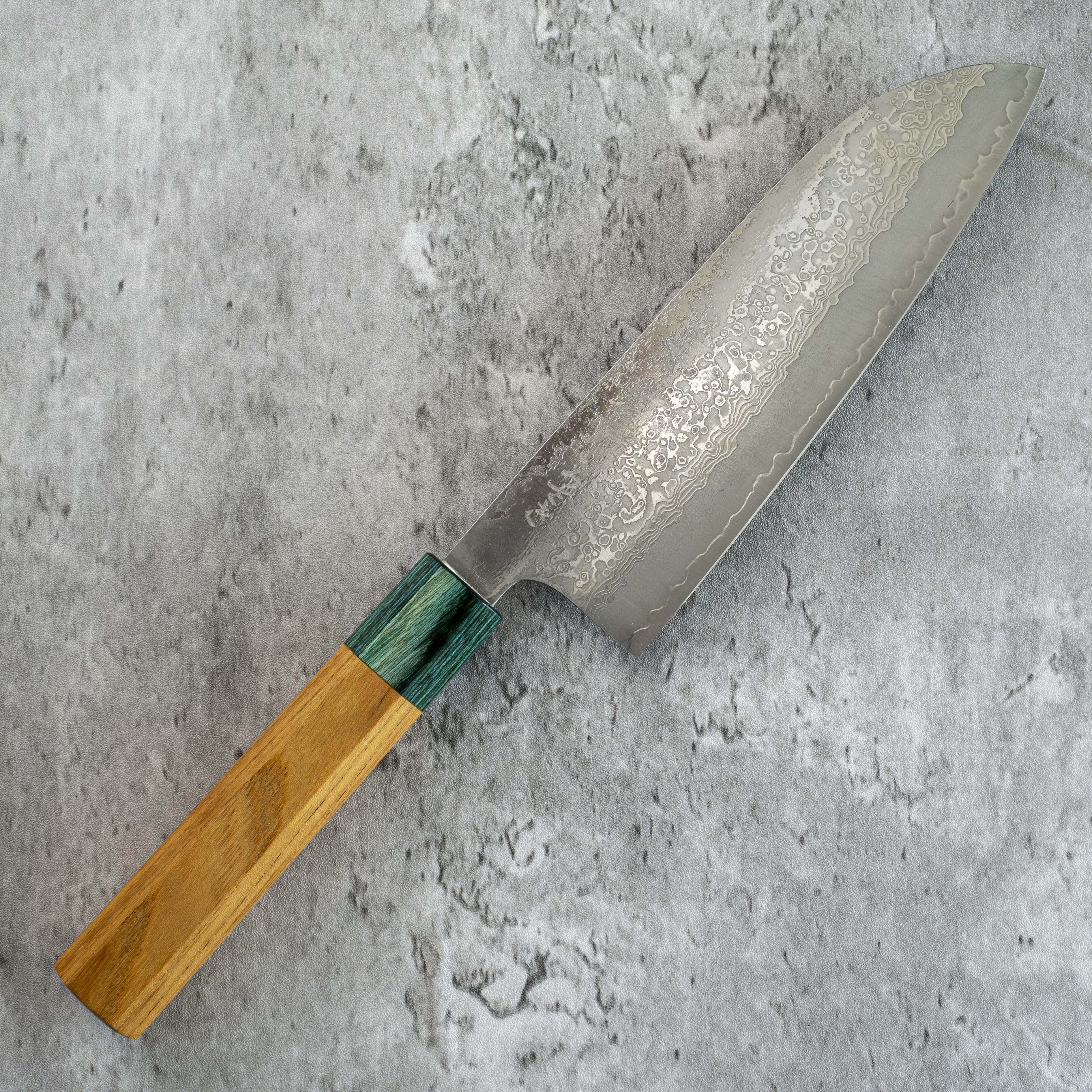 Makoto Kurosaki VG-10W Santoku 165 mm