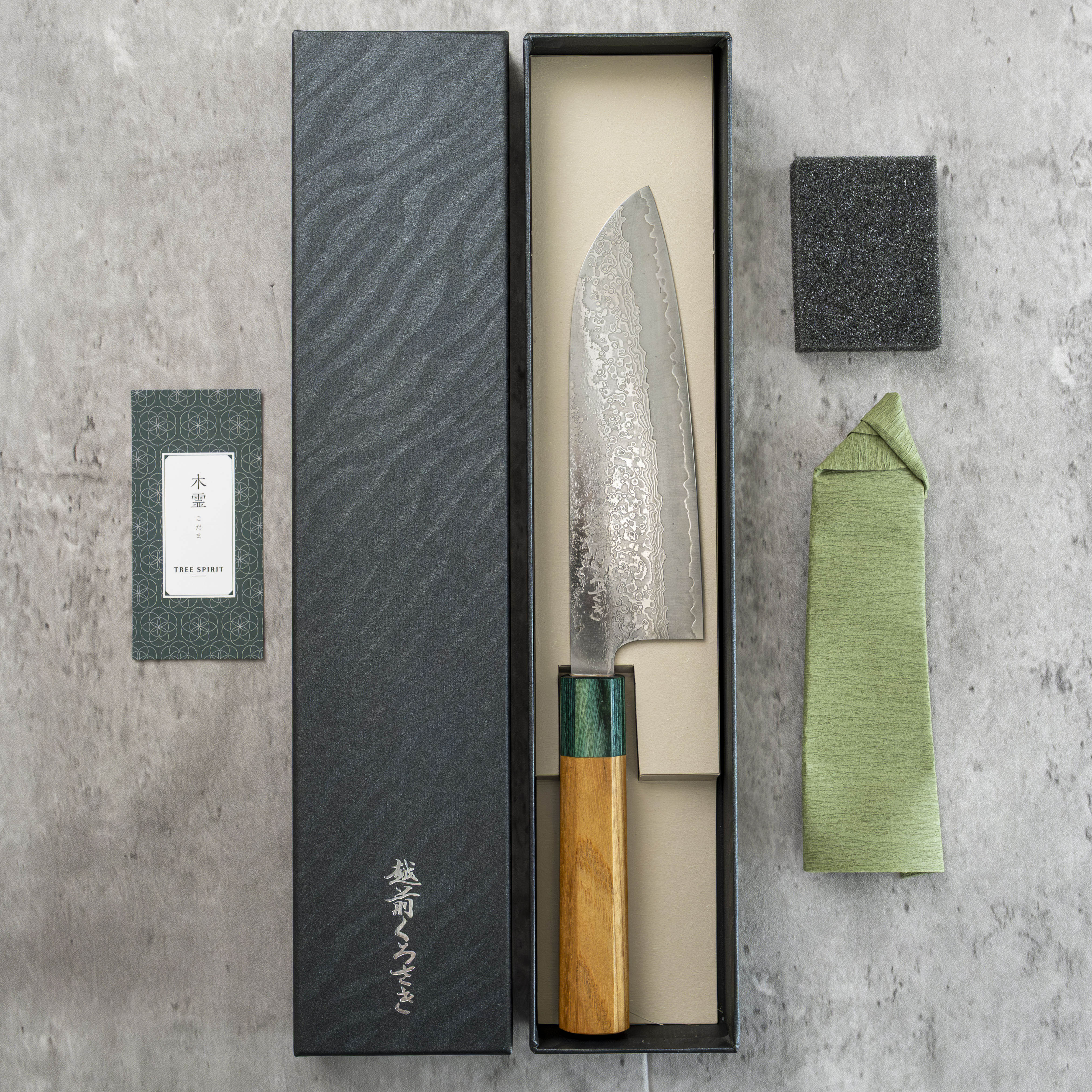 Makoto Kurosaki VG-10W Santoku 165 mm