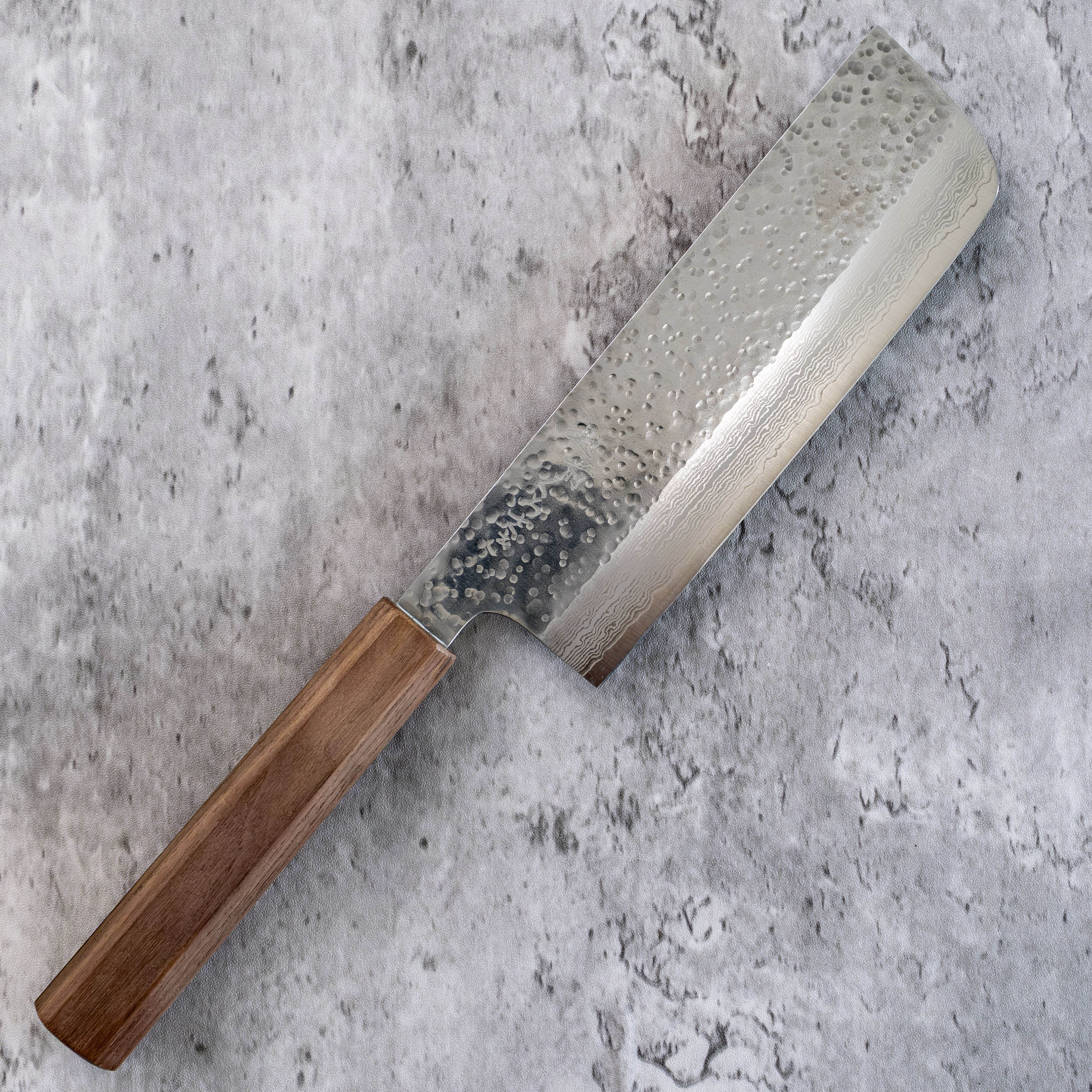 Makoto Kurosaki Damascus Tsuchime Nakiri 165 mm