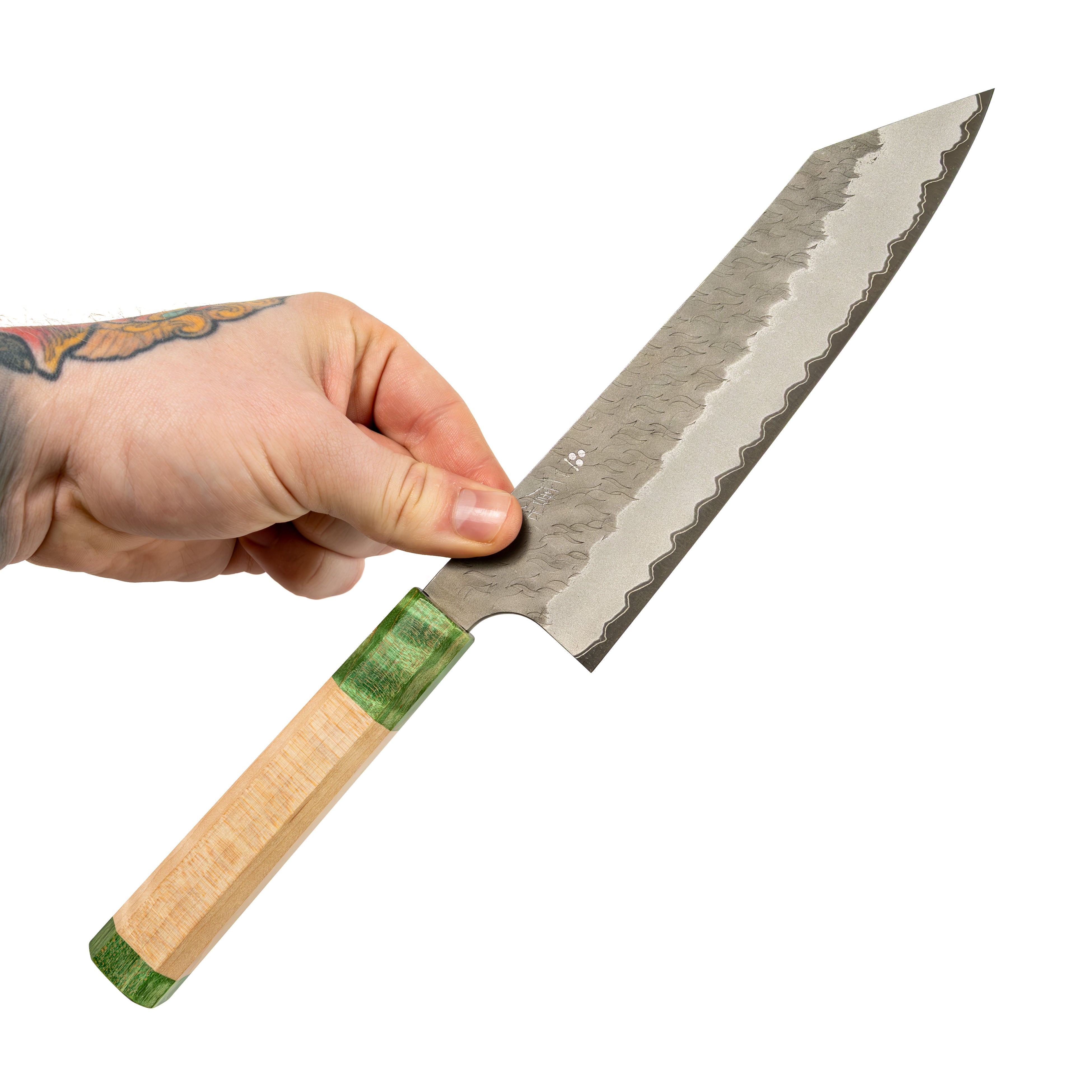 Nigara Hamono AS Tsuchime Migaki Kiritsuke Gyuto 195 mm