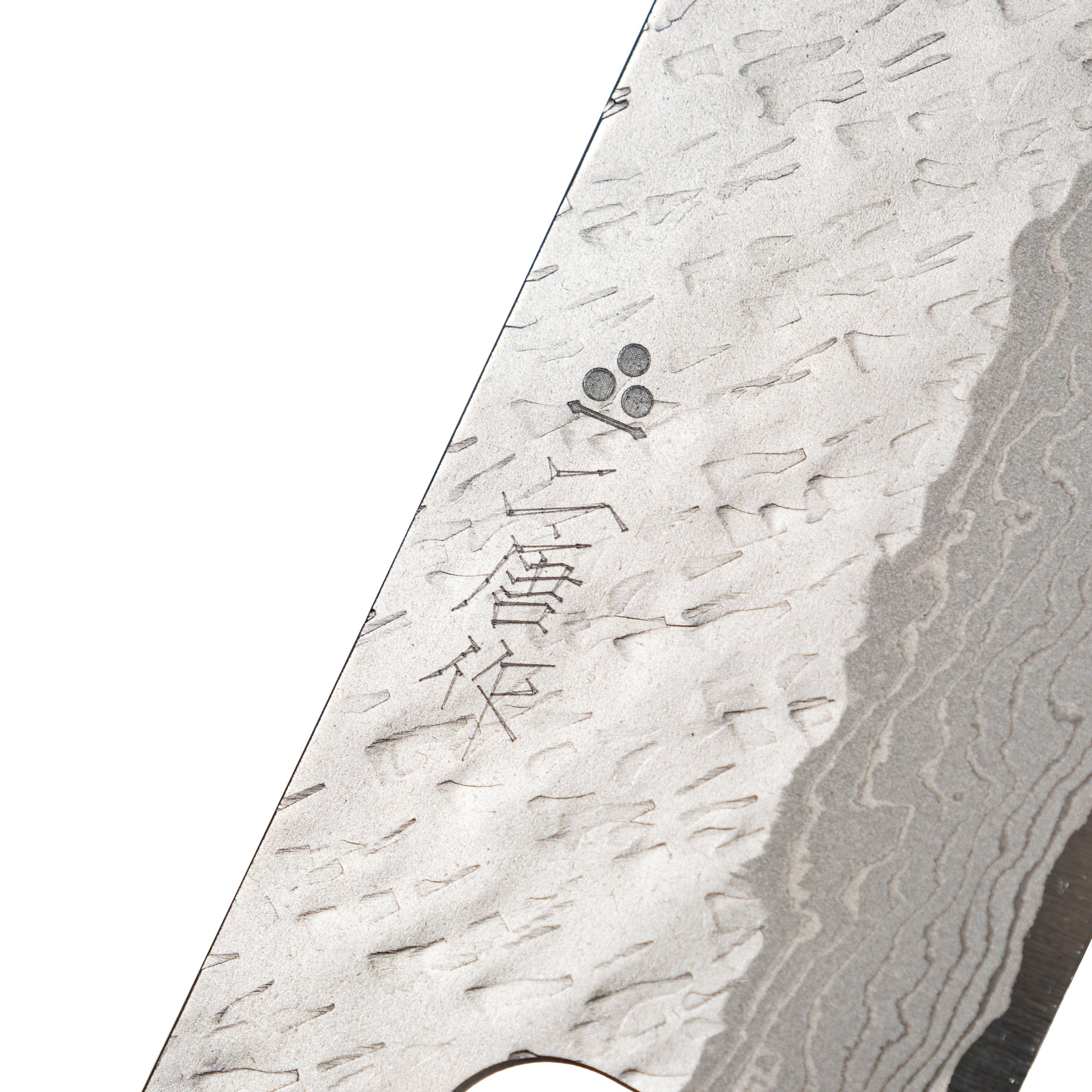 Nigara Hamono Tsuchime Damascus Nakiri 140mm