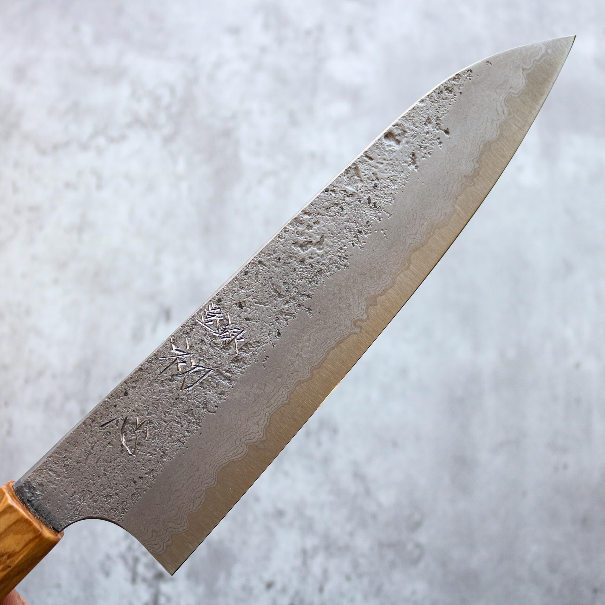 Nigara Hamono Ryusui Blue2 Gyuto 200 mm