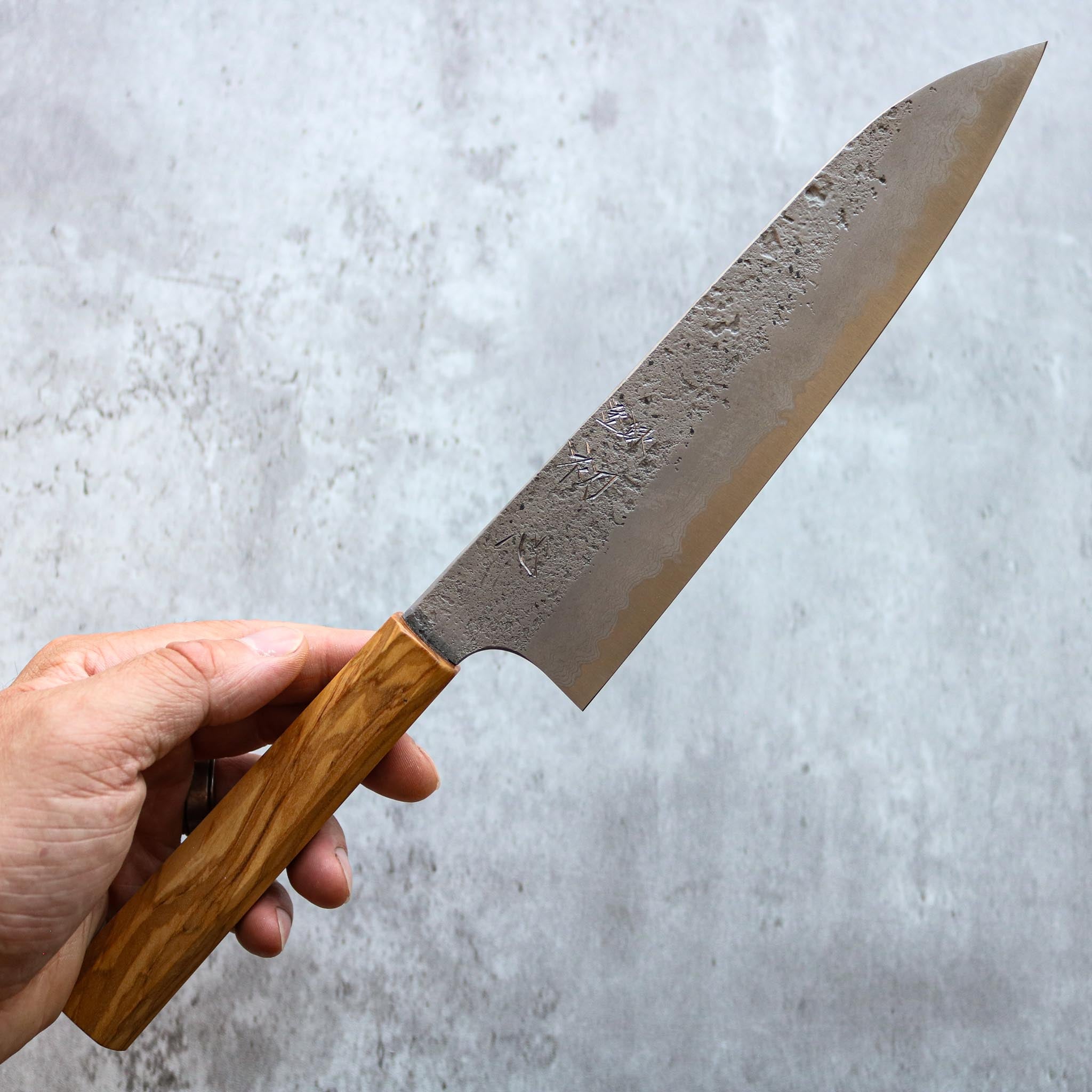 Nigara Hamono Ryusui Blue2 Gyuto 200 mm