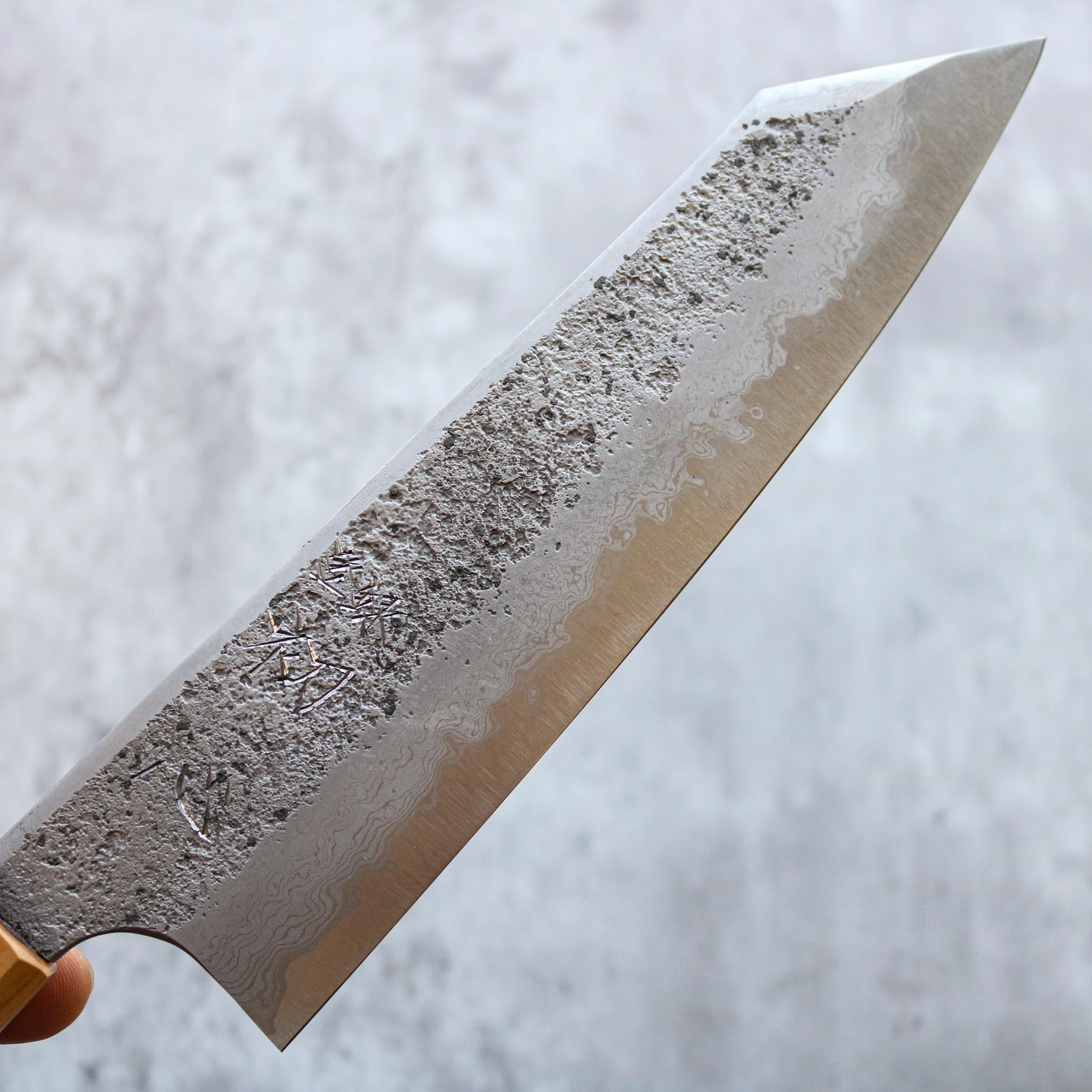 Nigara Hamono Ryusui Blue2 Kiritsuke Gyuto 195 mm