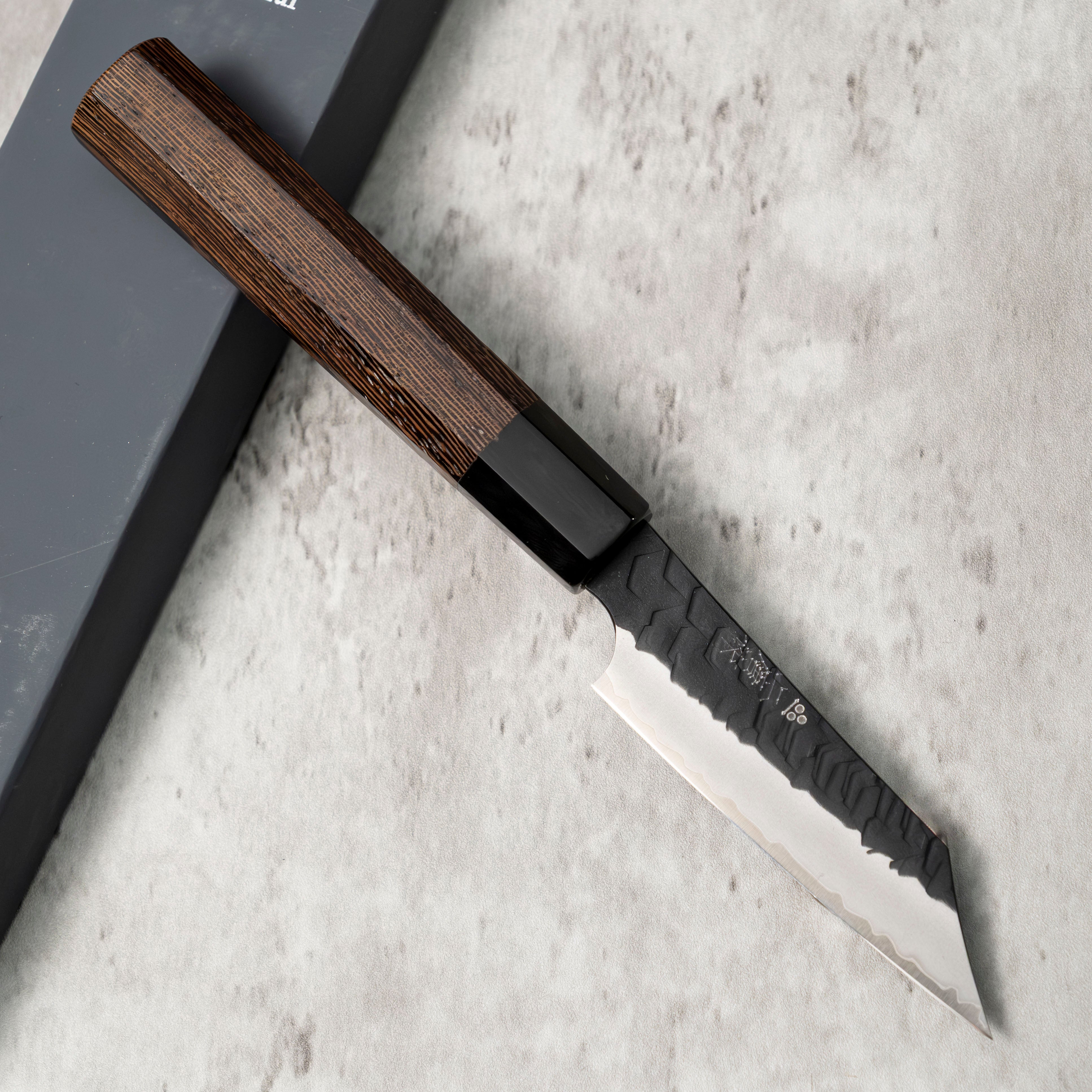 Nigara Hamono SG2 Kurouchi Kiri Petty 95 mm