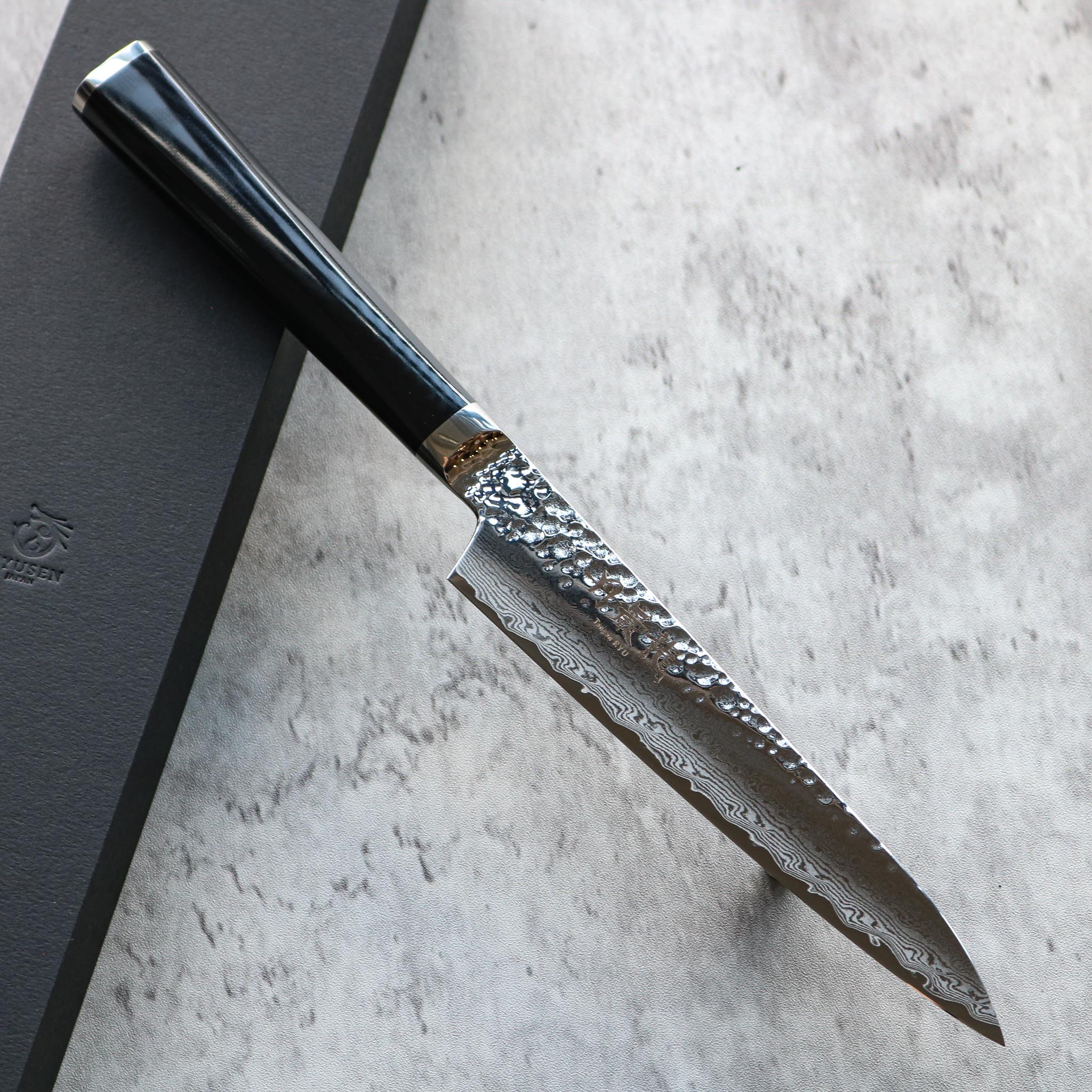 Ryusen Hamono Tangan-ryu Micarta Petty 135 mm