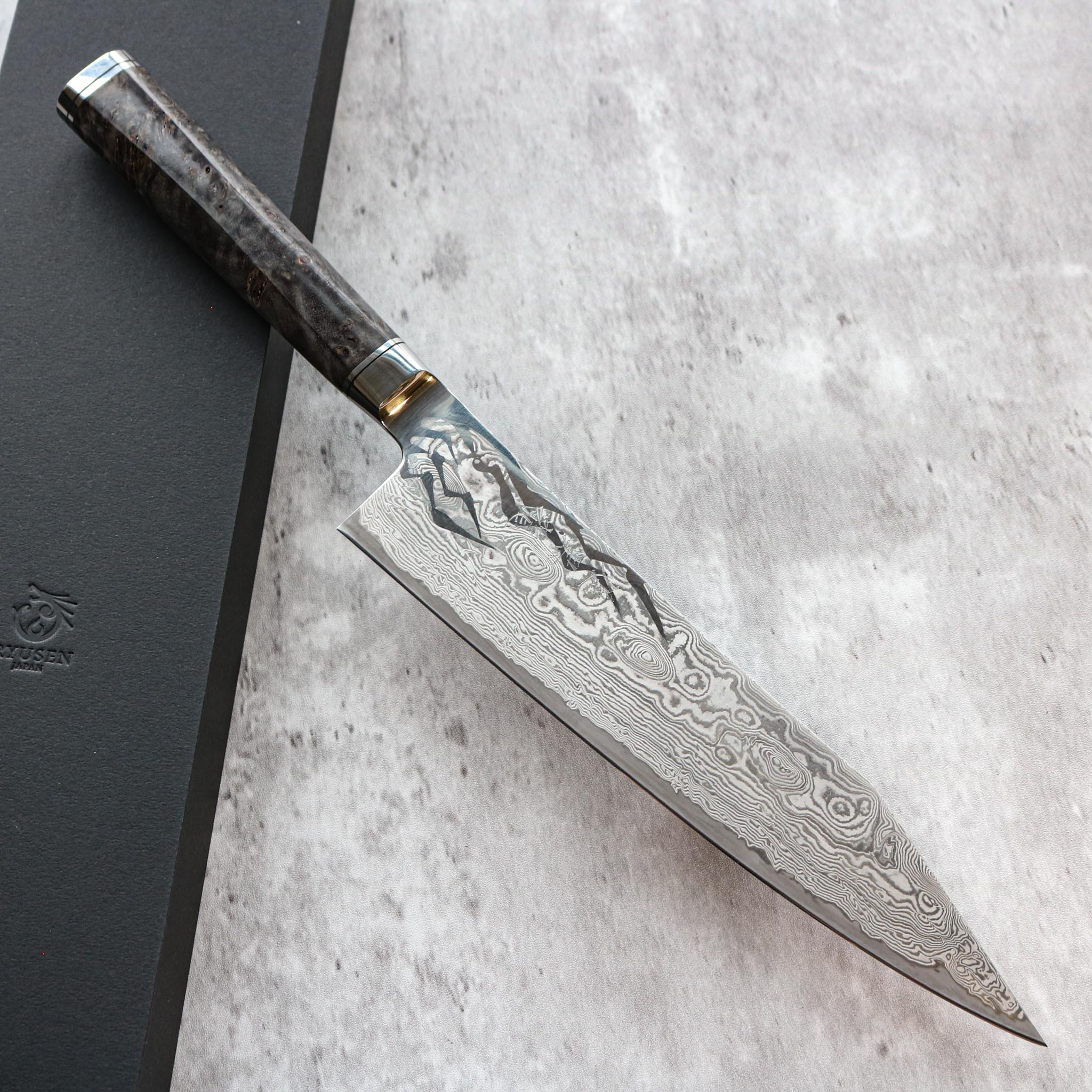 Ryusen Hamono Oukoku-Ryu MT Gyuto 210 mm