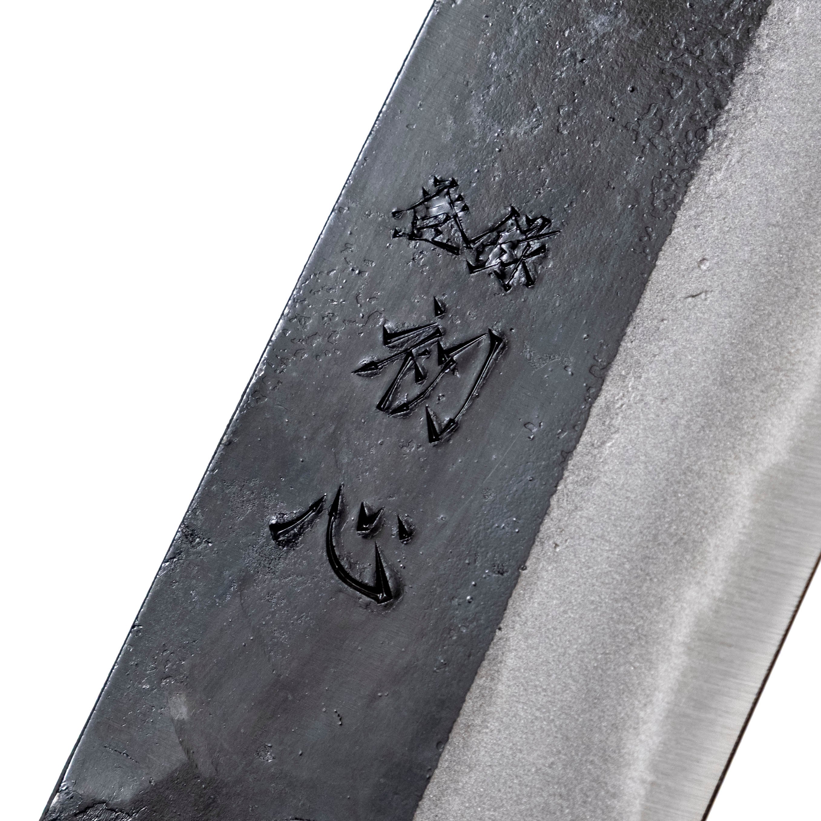 Hatsukokoro Shikkoku Santoku 165 mm