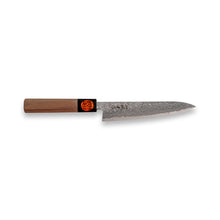 Load image into Gallery viewer, Shigeki Tanaka Black Damascus Petty 150mm
