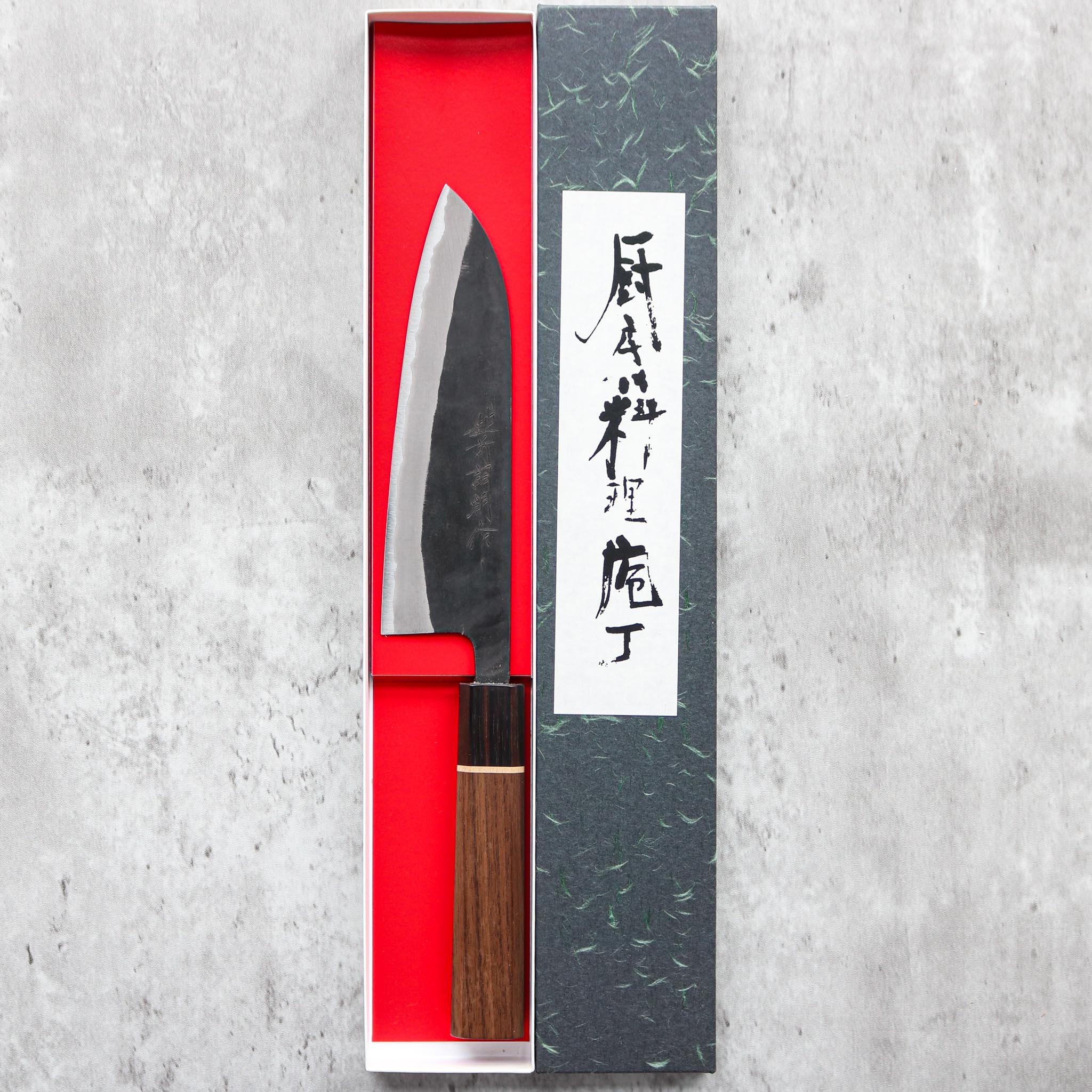 Shiro Kamo Aogami Super Santoku 170mm