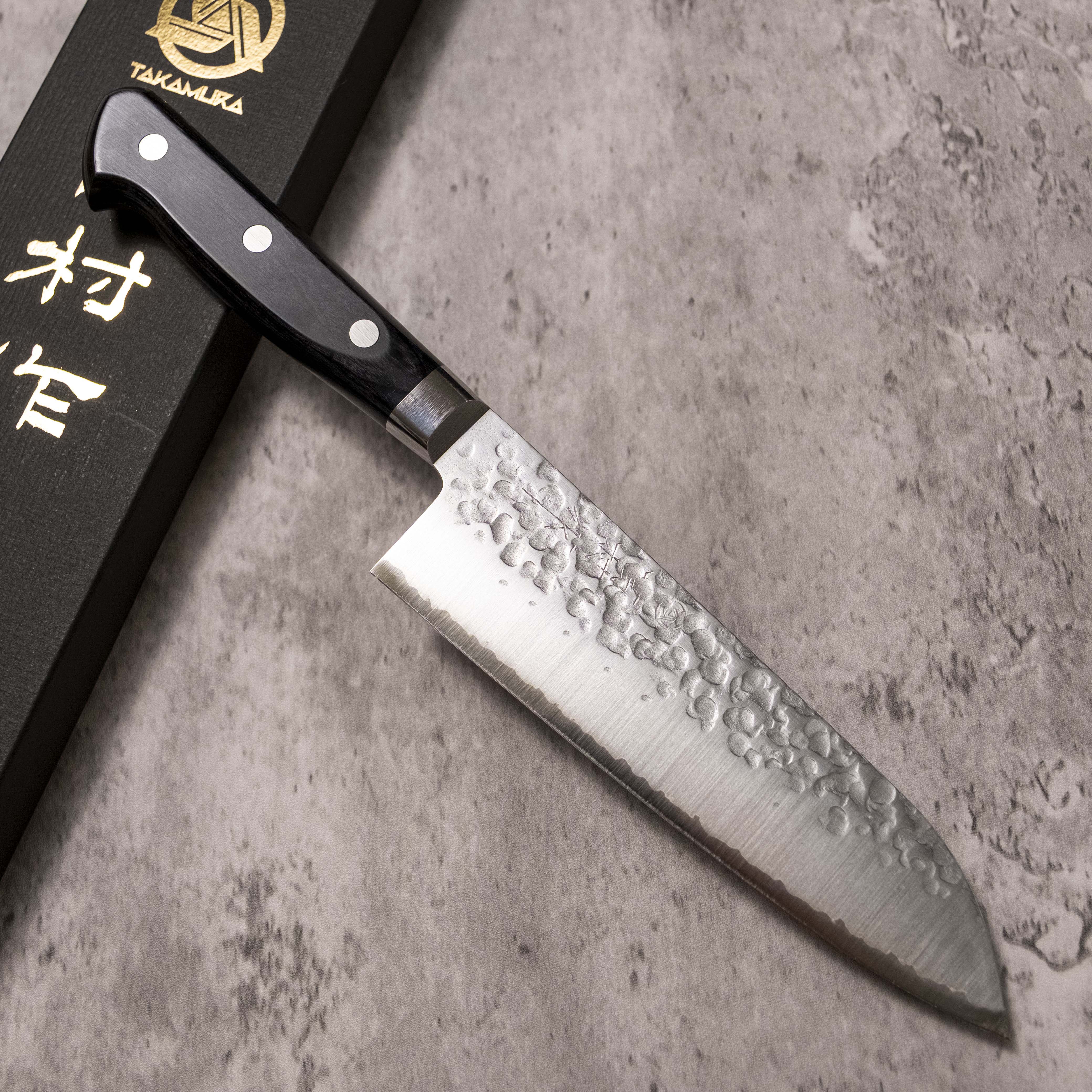 Takamura Tsuchime VG-10 Santoku 170 mm