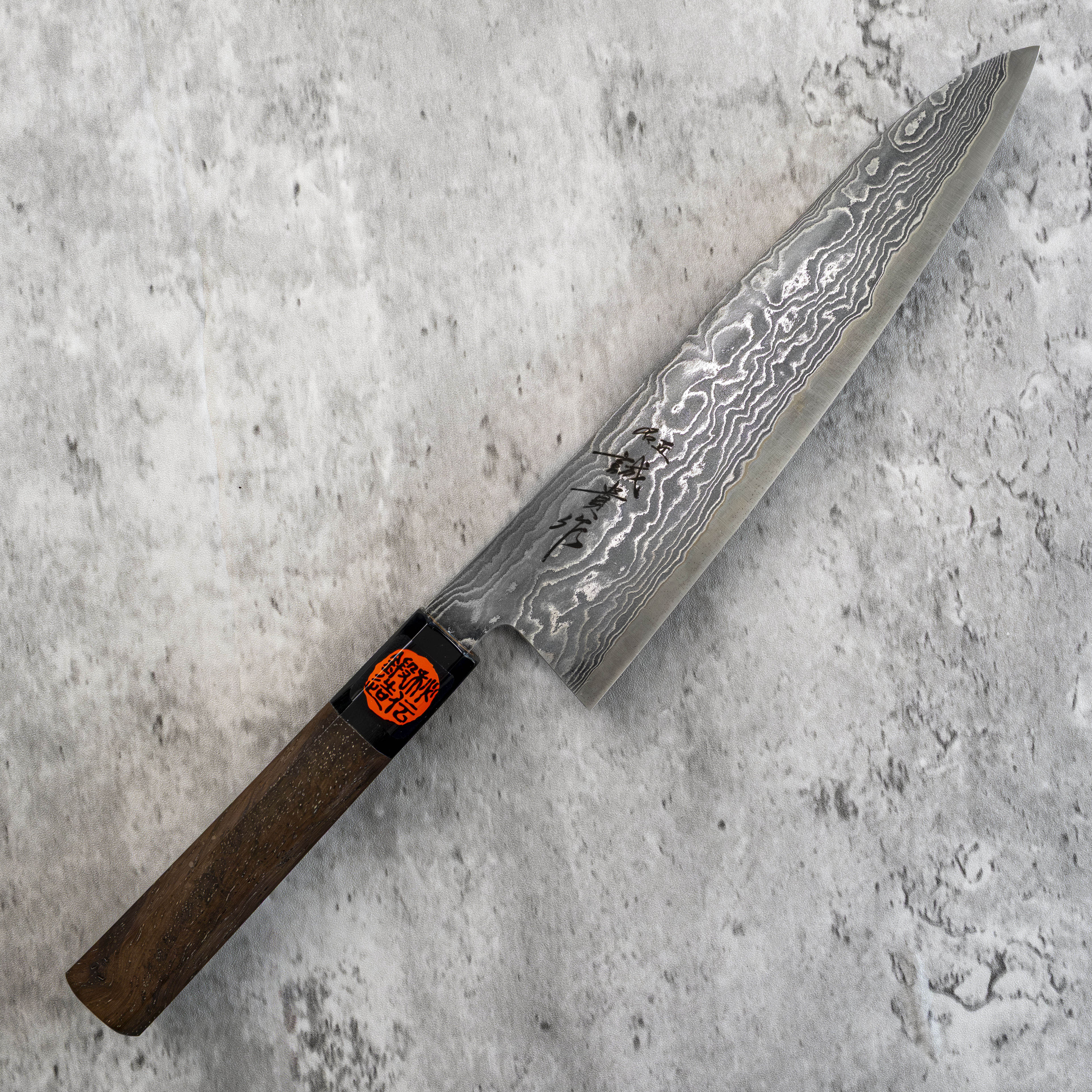 Shigeki Tanaka R2 Damascus Gyuto 210 mm