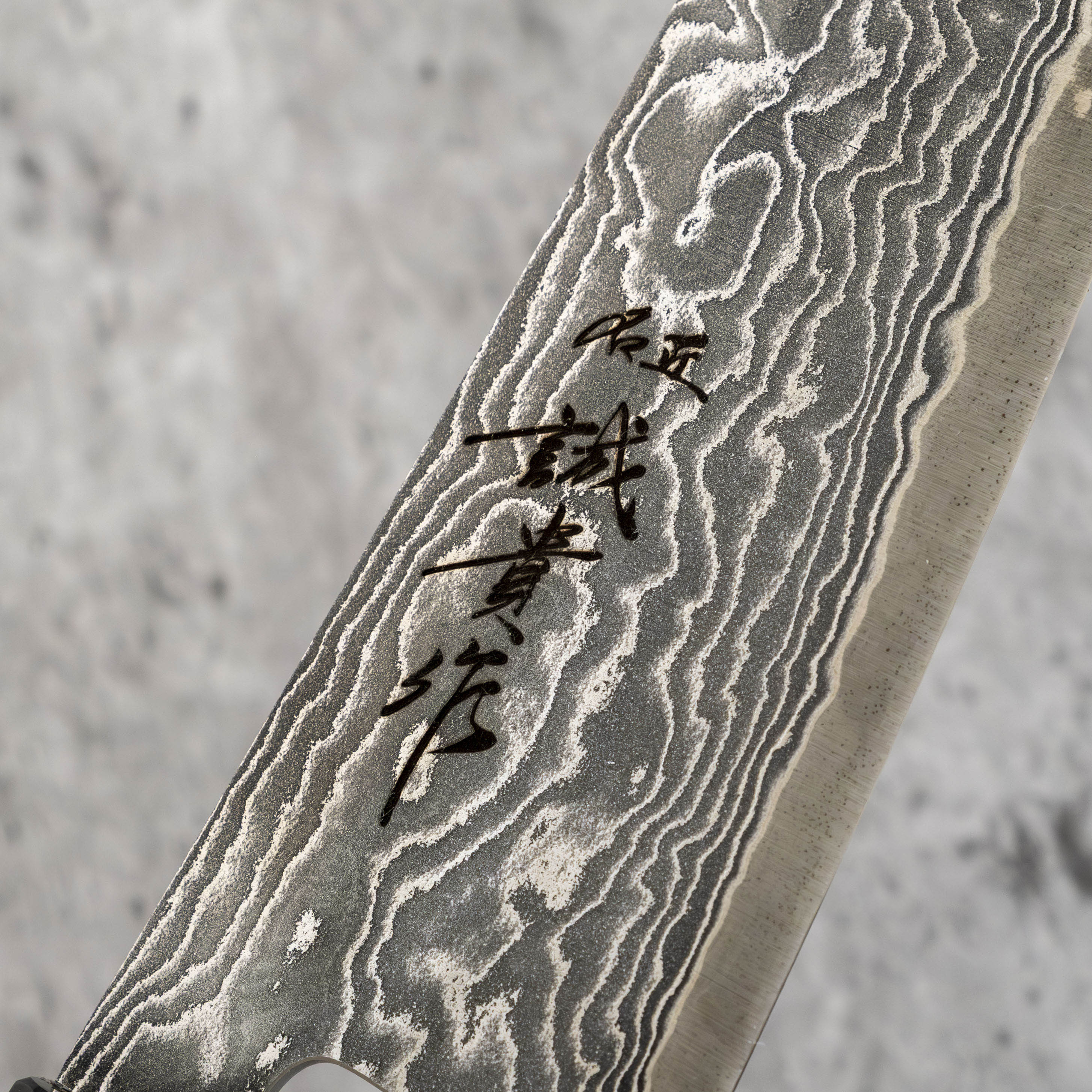 Shigeki Tanaka R2 Damascus Gyuto 210 mm