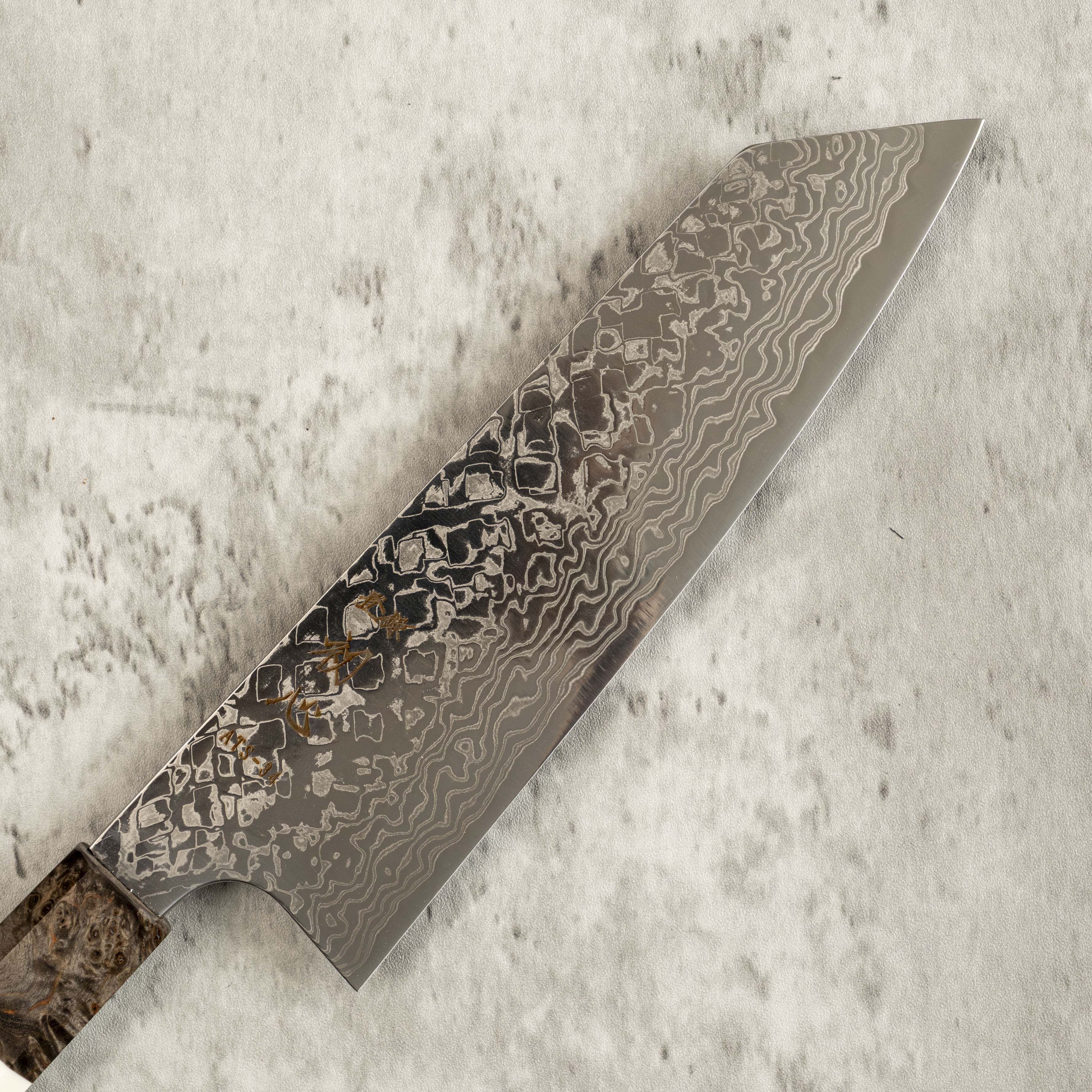Yoshihiro Yauji Damascus Bunka 170 mm