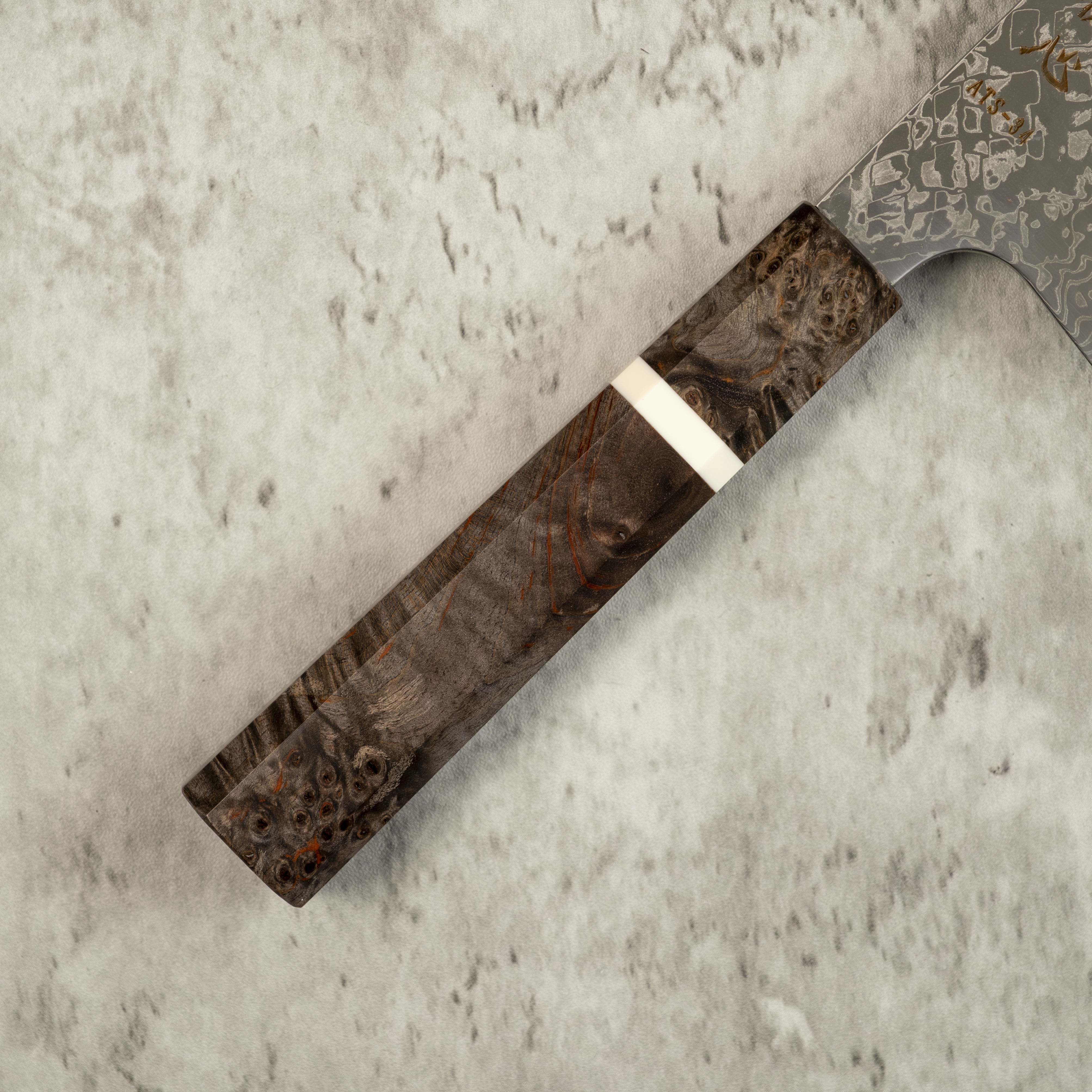 Yoshihiro Yauji Damascus Bunka 170 mm
