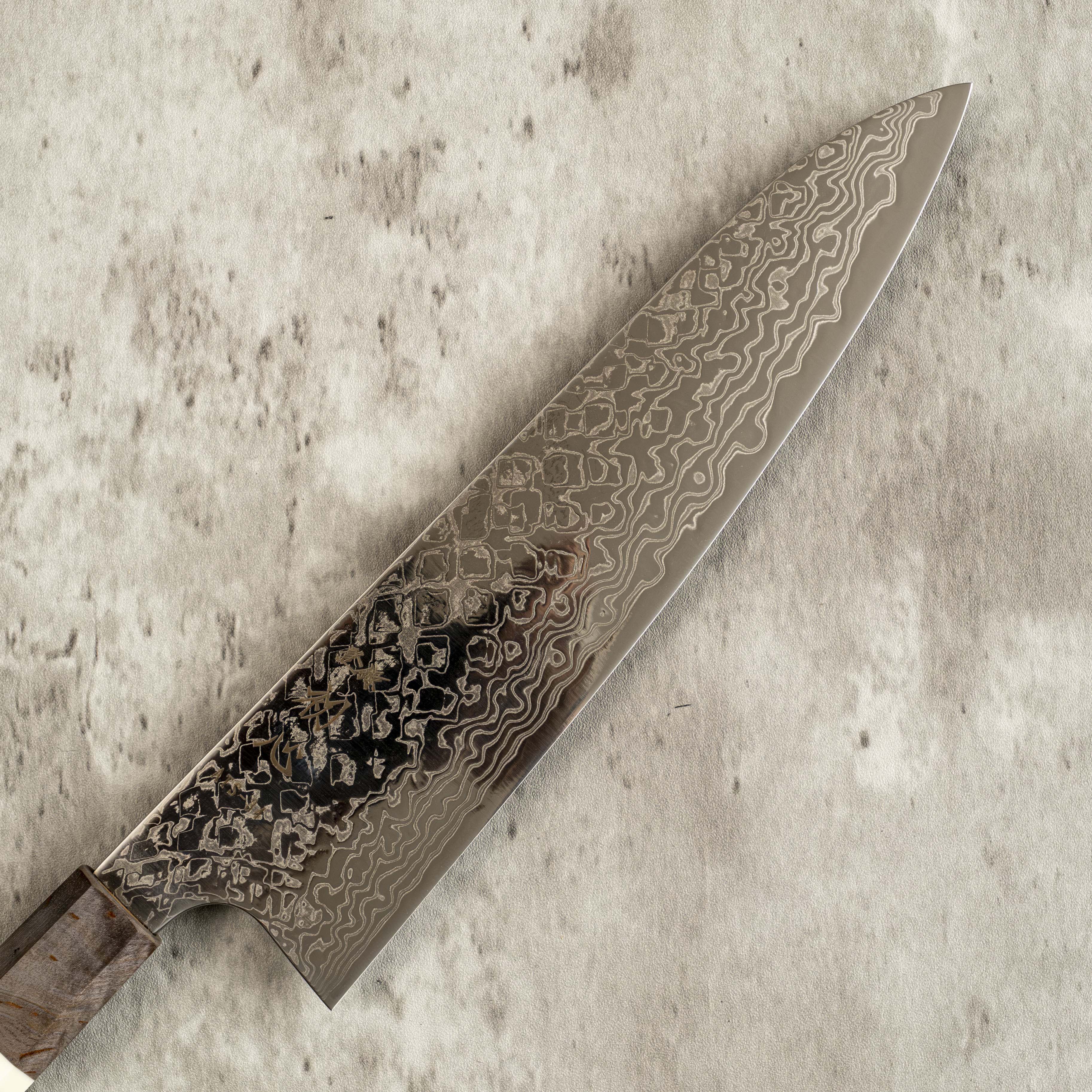 Yoshihiro Yauji Damascus Gyuto 210 mm