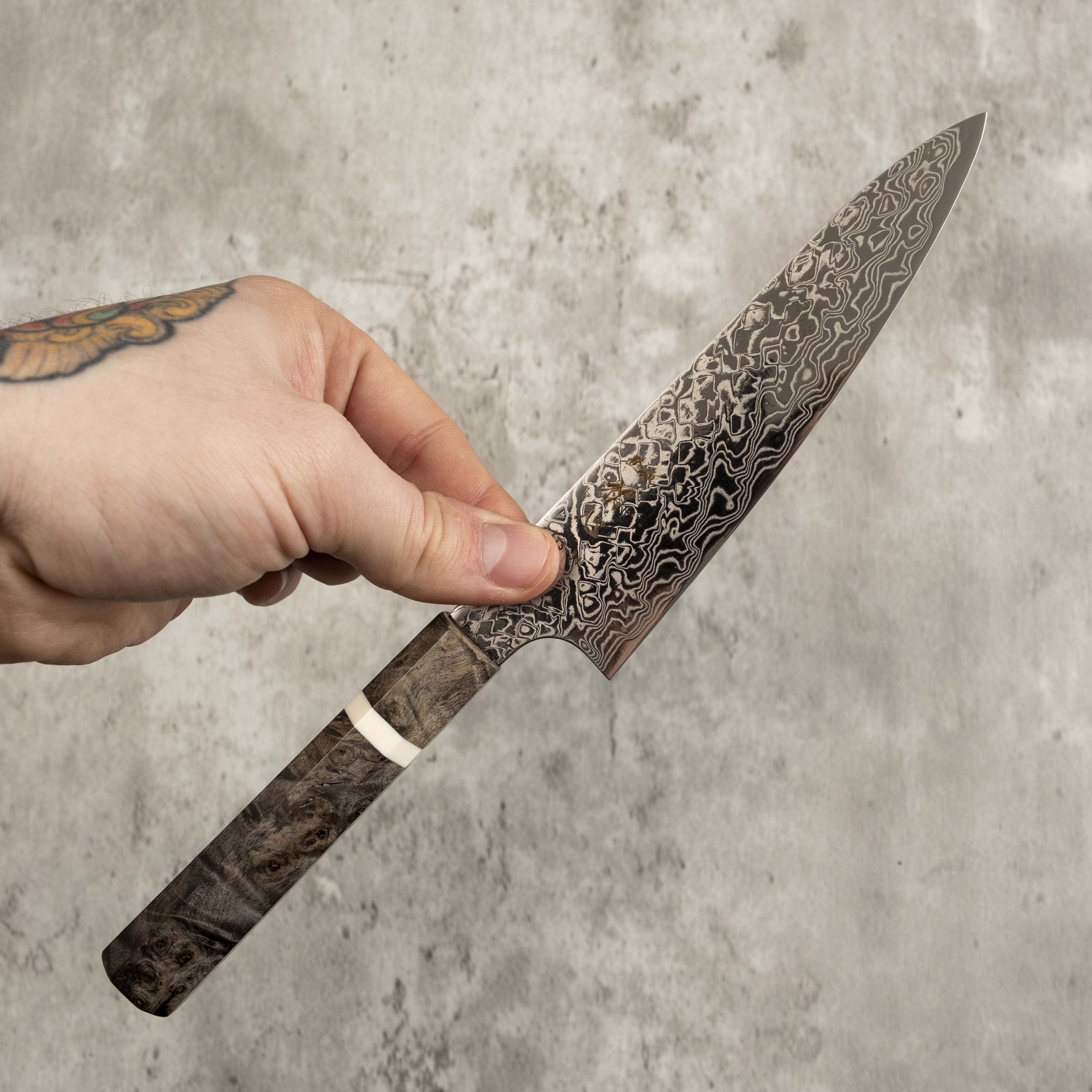 Yoshihiro Yauji Damascus Petty 150 mm