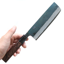 Load image into Gallery viewer, Hatsukokoro Kurouchi Nakiri 165mm
