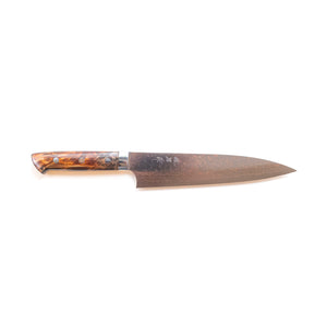 Takeshi Saji Rainbow Damascus Gyuto 210mm