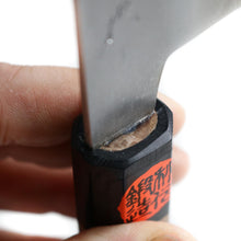 Load image into Gallery viewer, Shigeki Tanaka Ginsan Nashiji Santoku 165 mm
