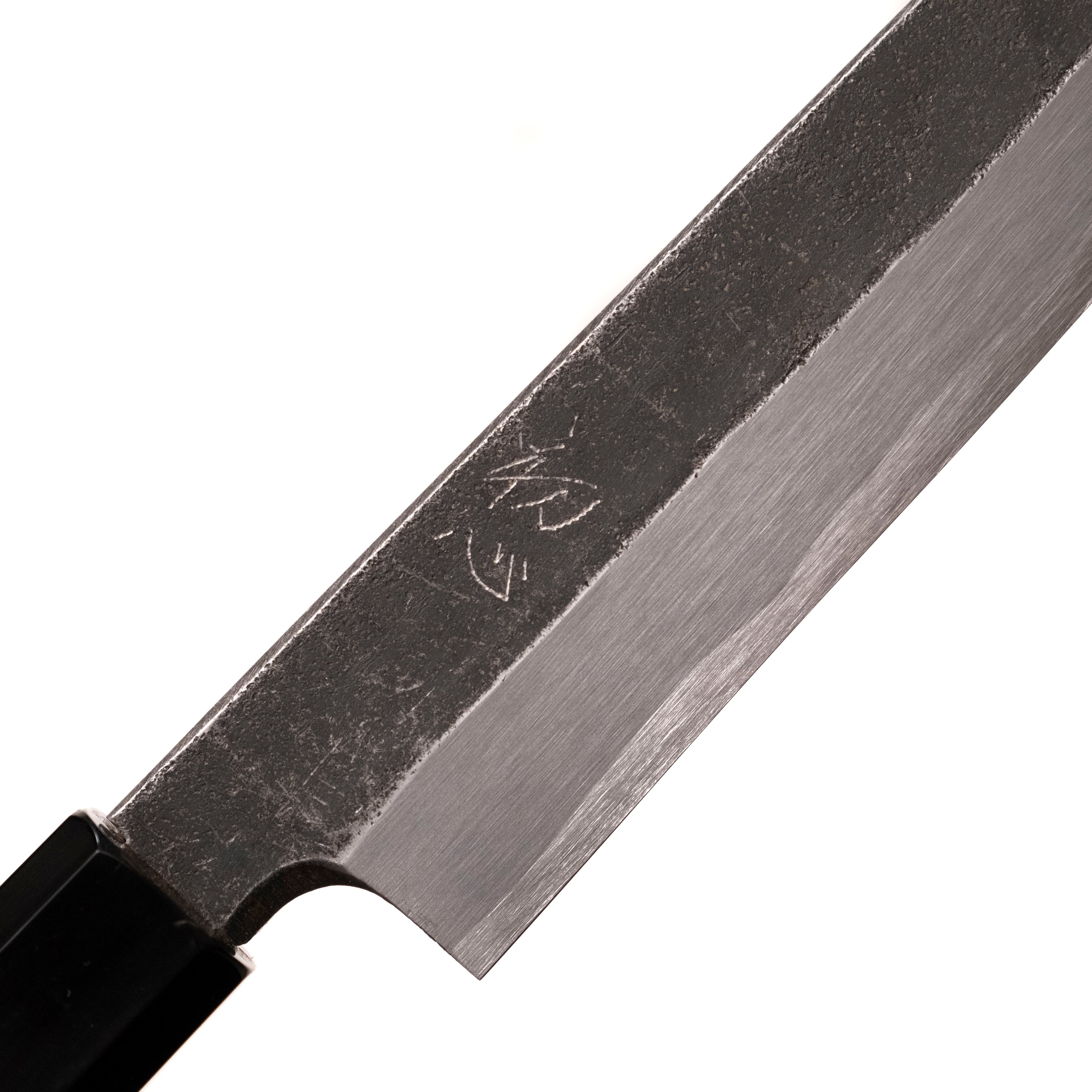 Hatsukokoro Shirasagi Kurouchi Kiritsuke Yanagiba 295 mm