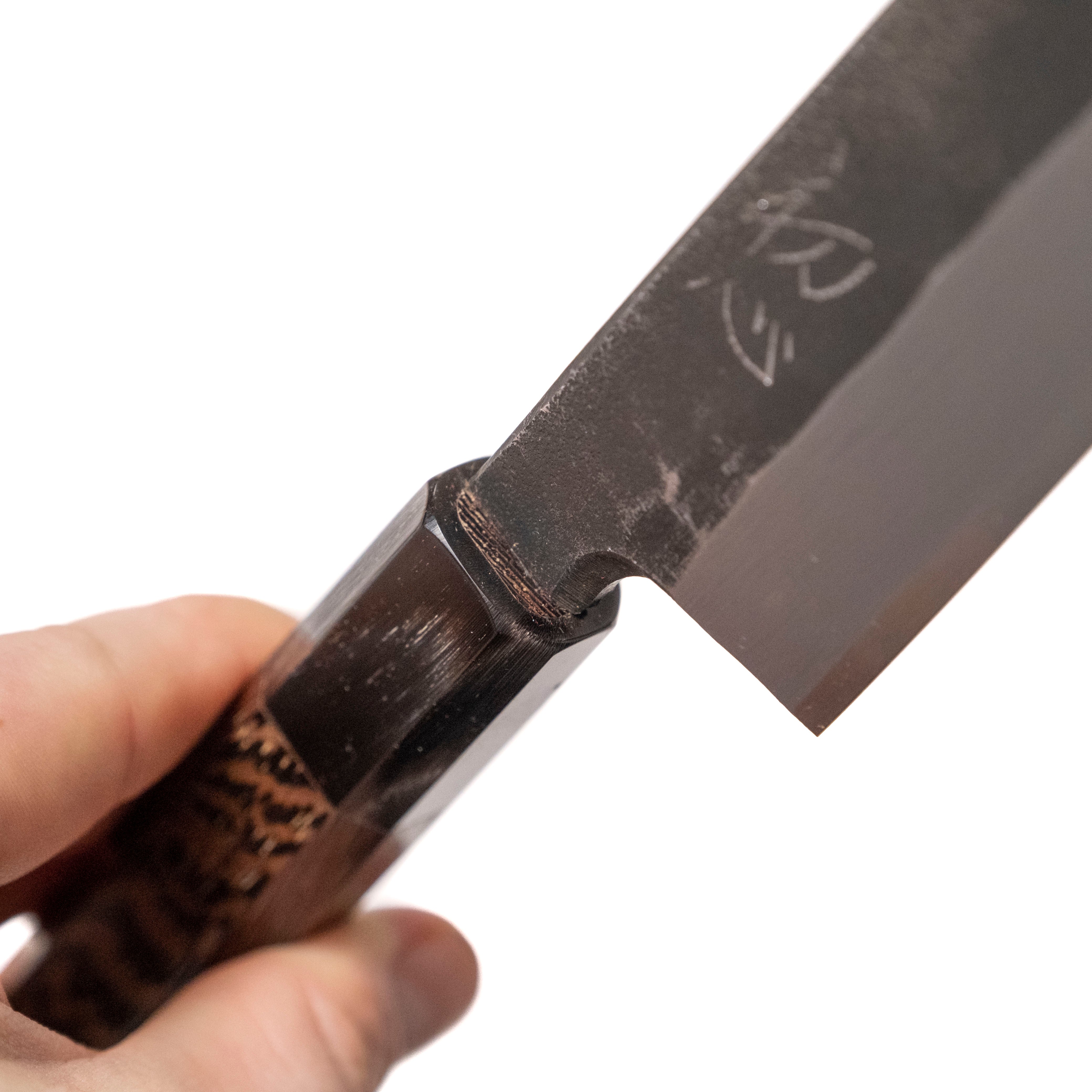 Hatsukokoro Shirasagi Kurouchi Kiritsuke Yanagiba 330mm